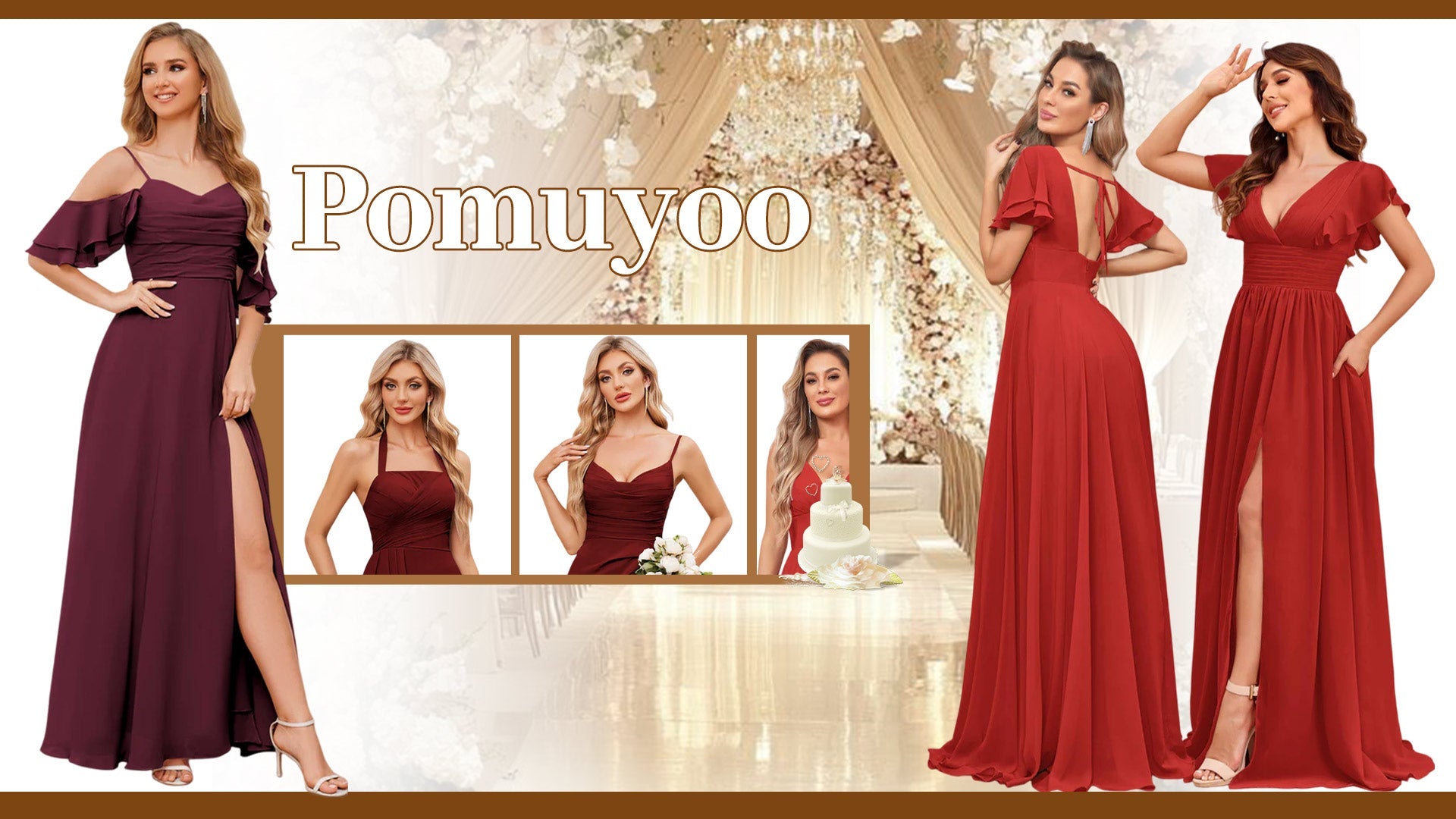 The Ultimate Red: Your Guide to Bridesmaid Dresses for a Christmas Wedding