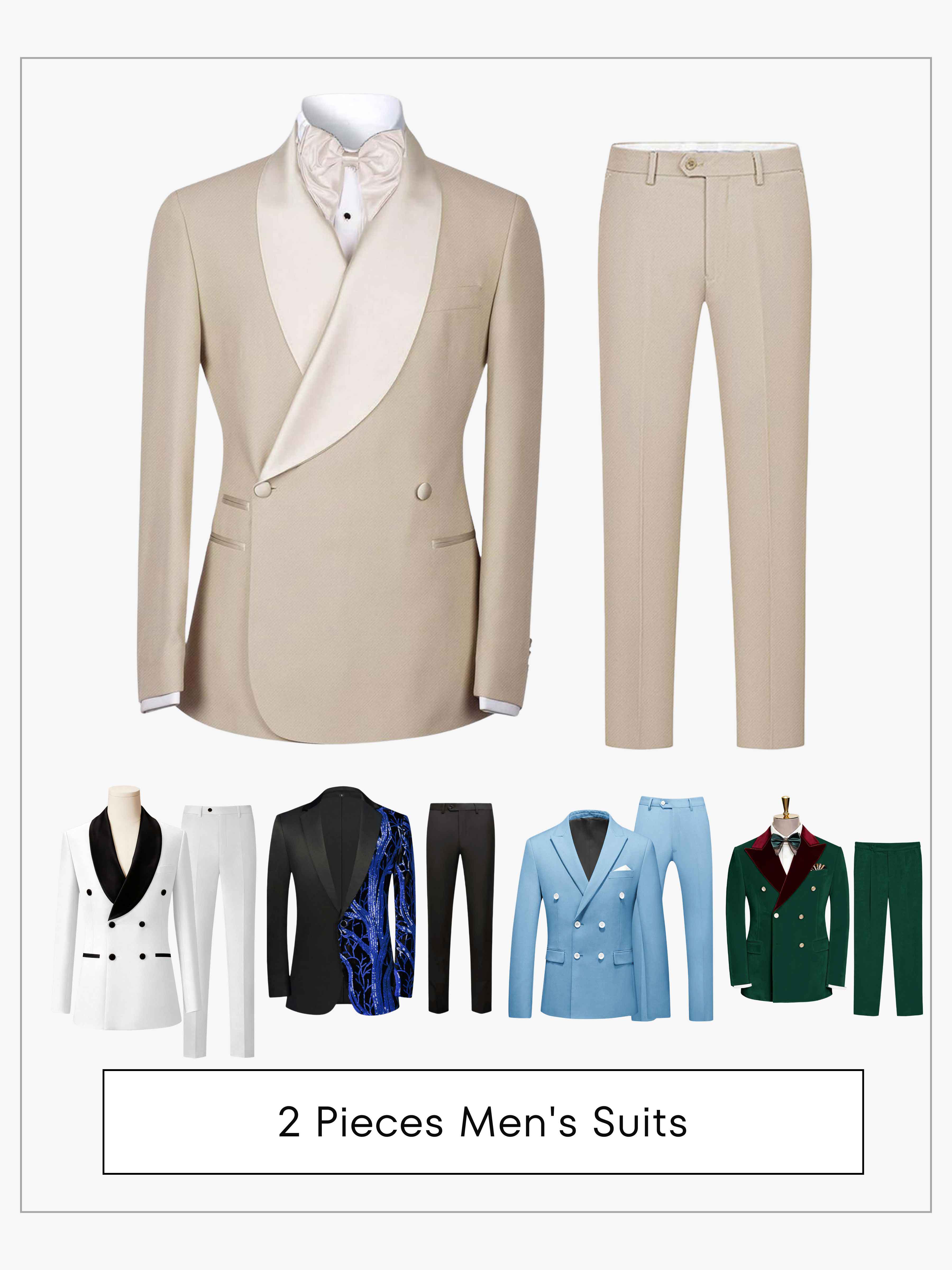 Men's 2 Pieces Suit