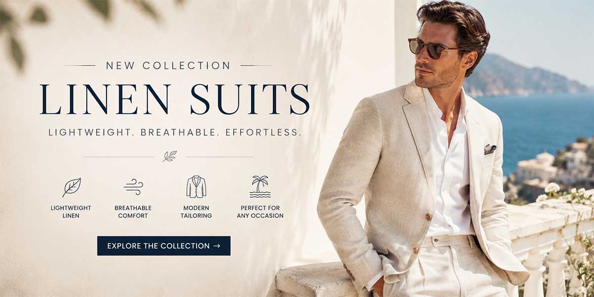 Linen Suits – Tailored in Cool Linen