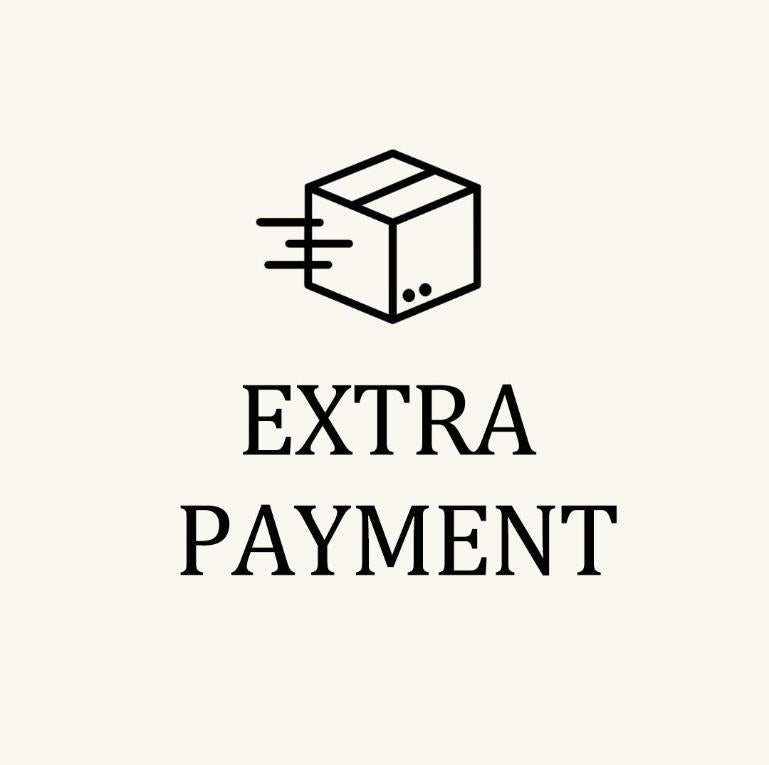 Extra Payment for Frabic sales
