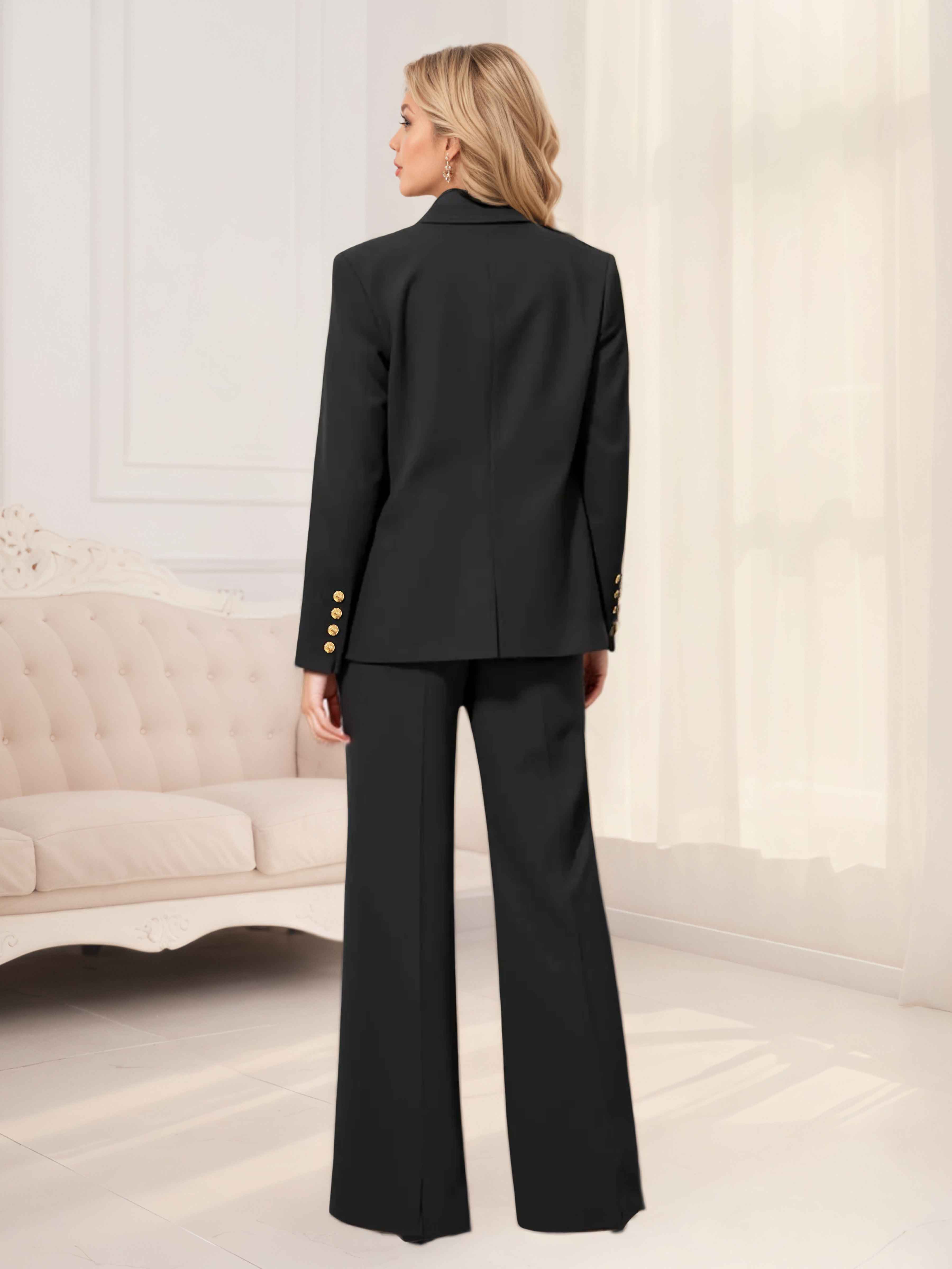 Enchanting Women's Notched Lapel 2 Pieces Suits