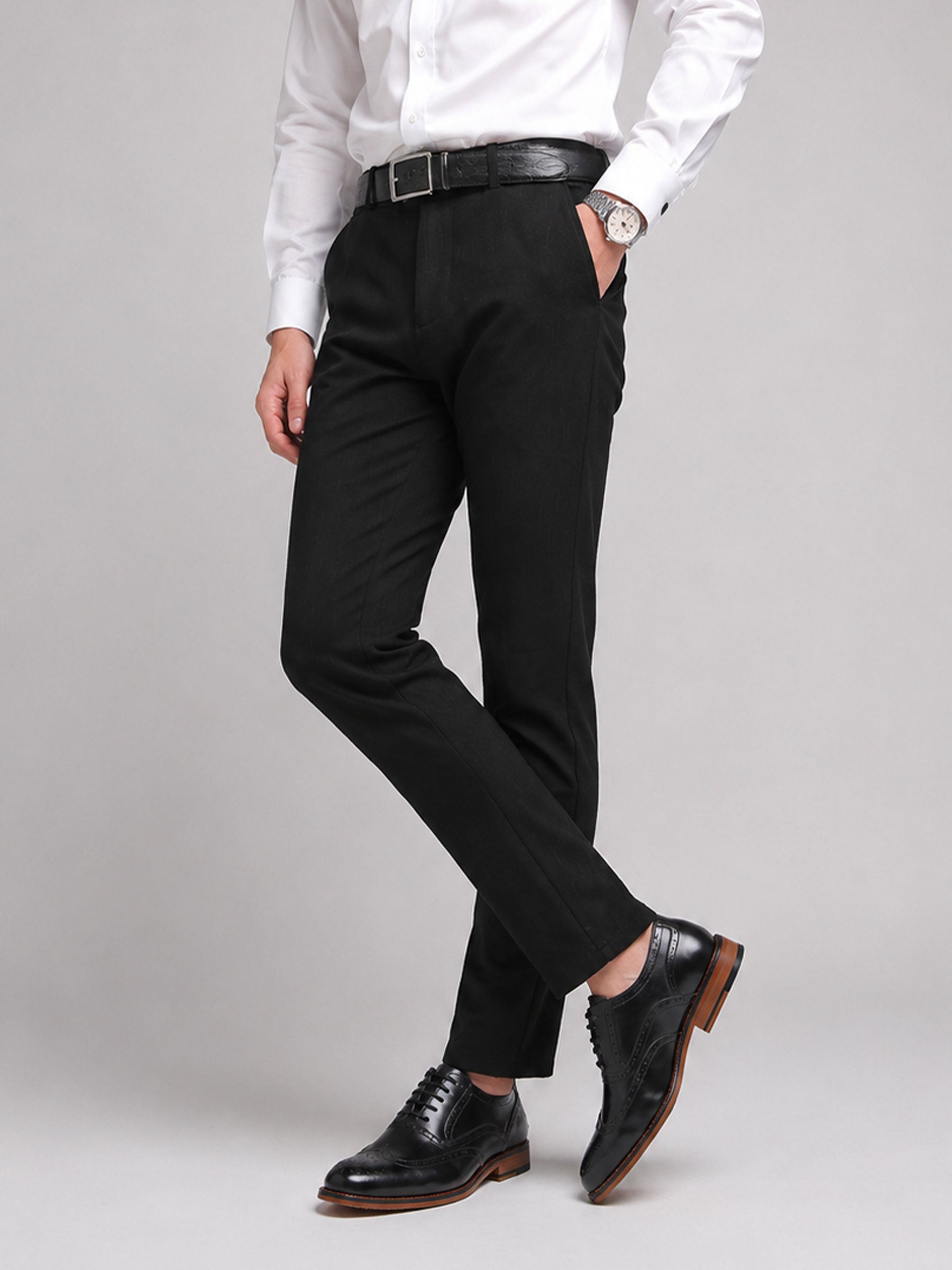 Men’s Classic Wingtip Derby Dress Shoes