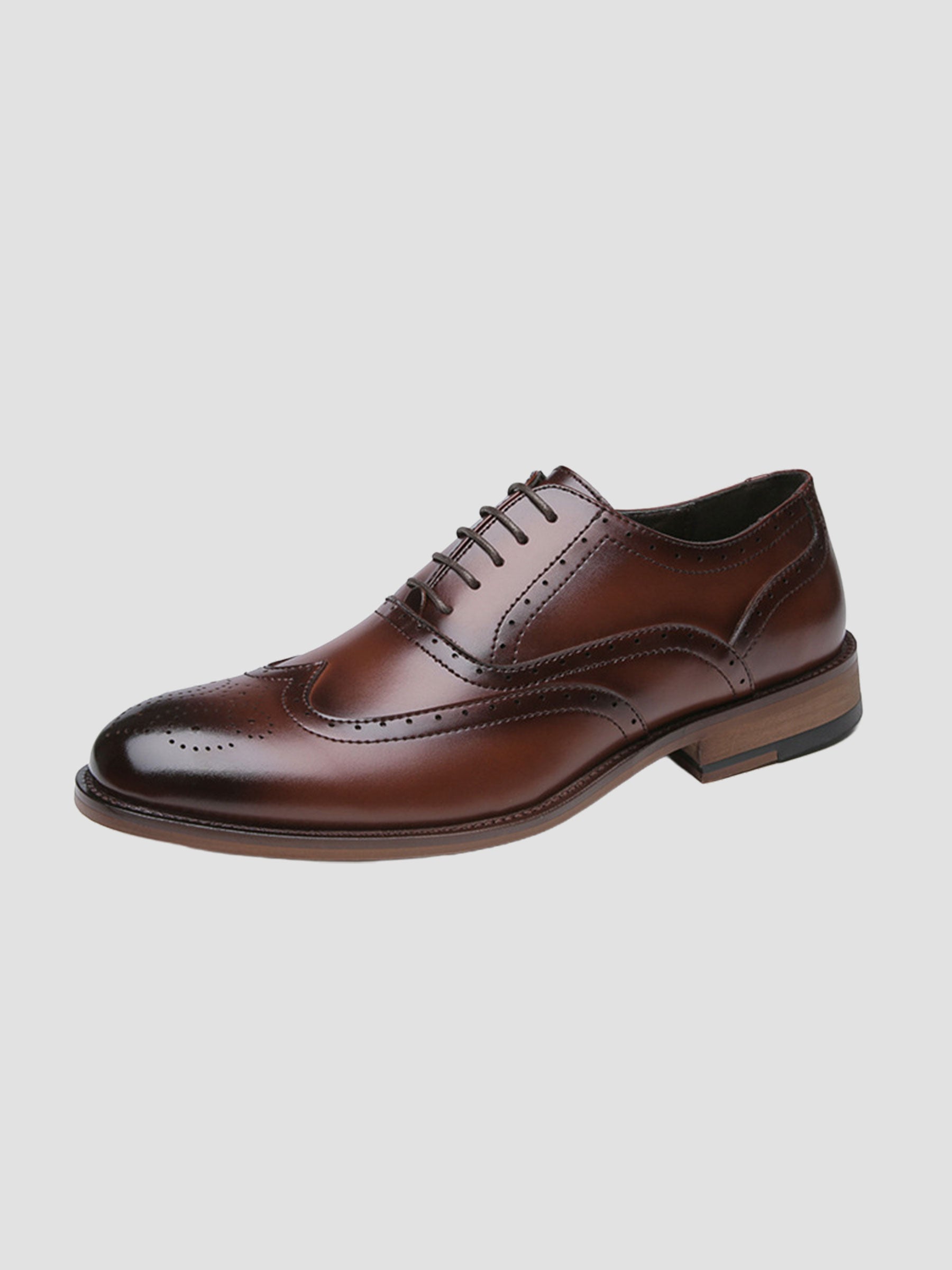 Men’s Classic Wingtip Derby Dress Shoes