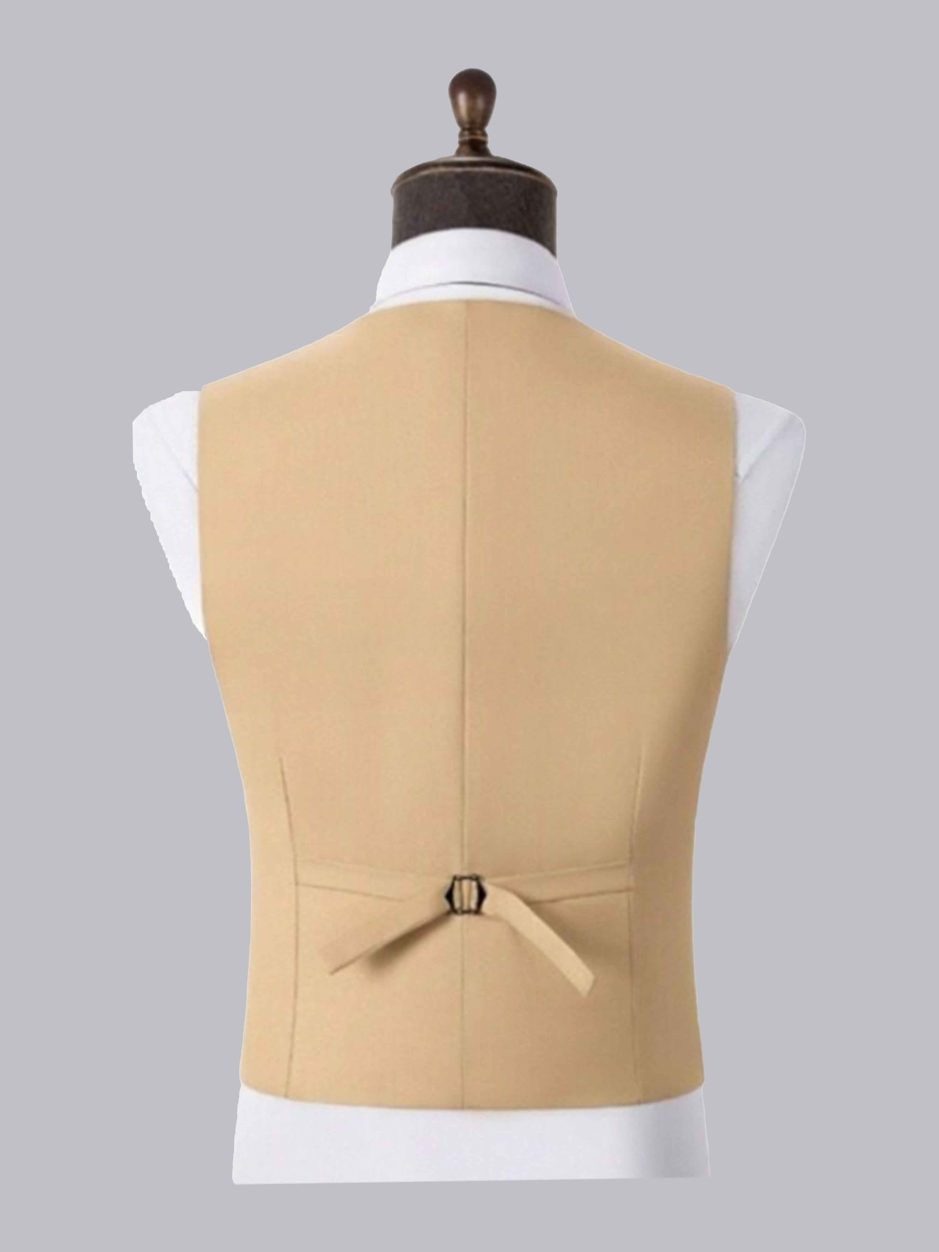 Men's Modern Slim Fit Single Four Buttons Vest