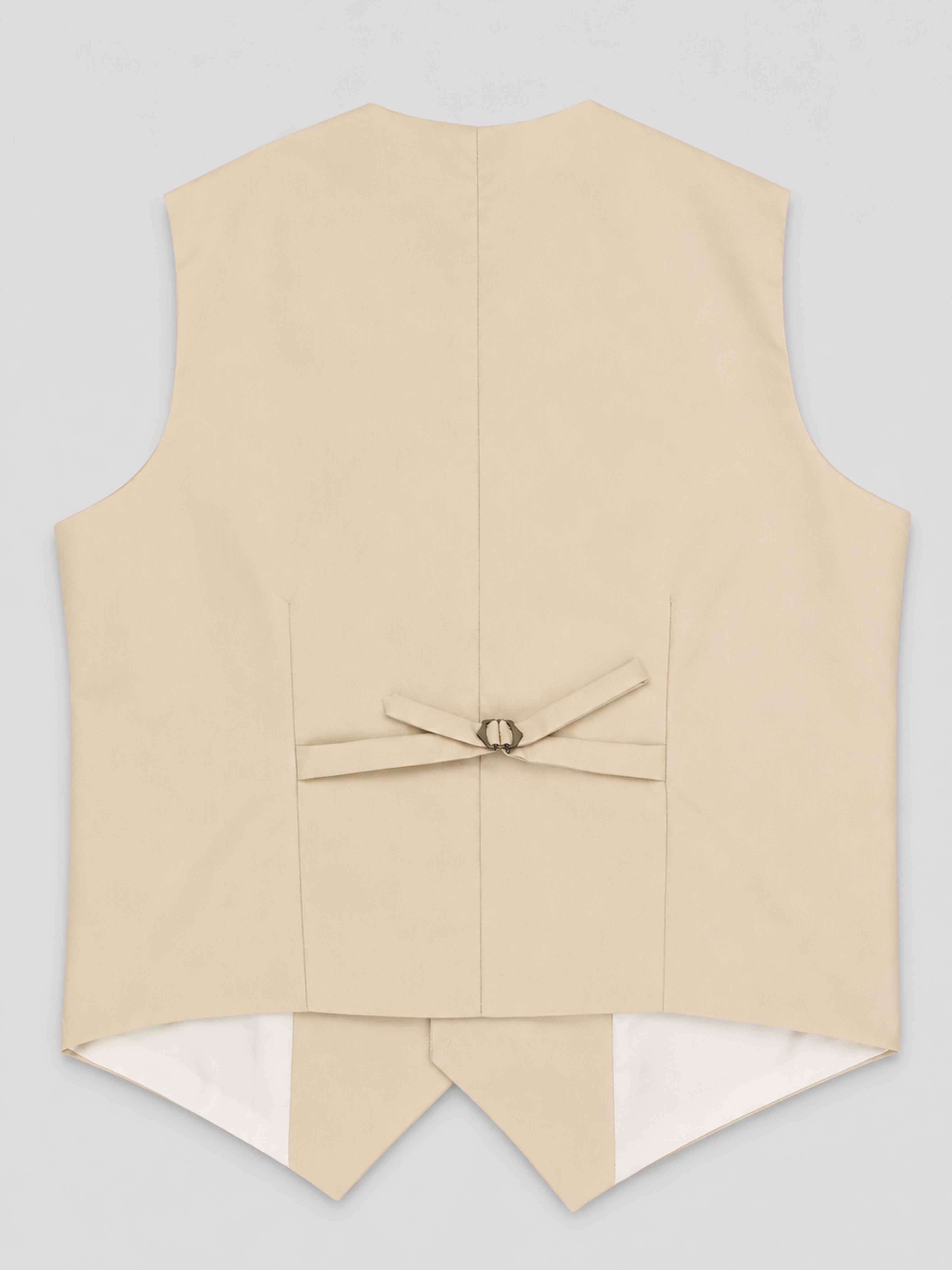Modern Men's Notch Lapel Six Buttons Vest