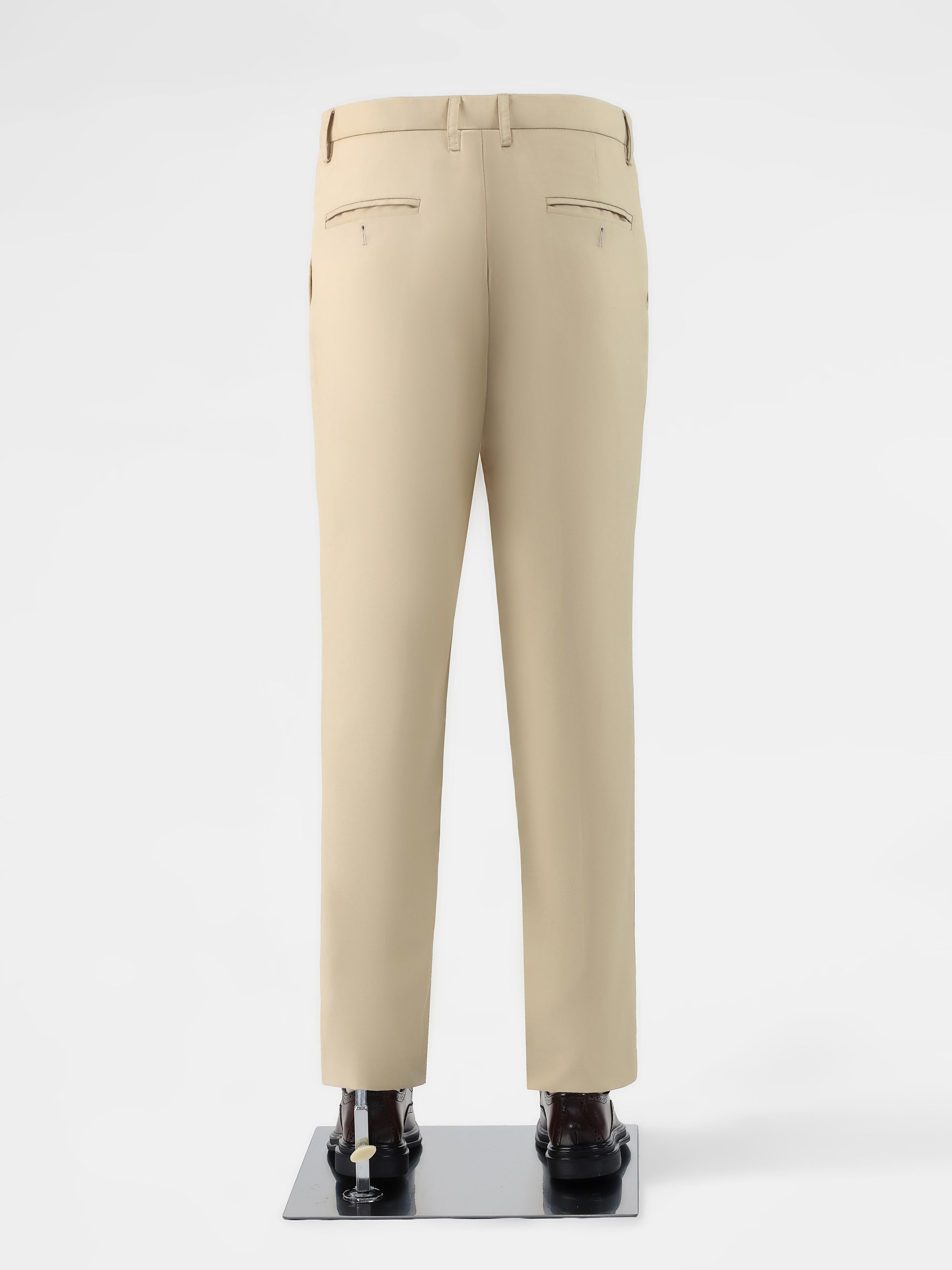 Modern Men's Classic Straight Leg Plain Pants