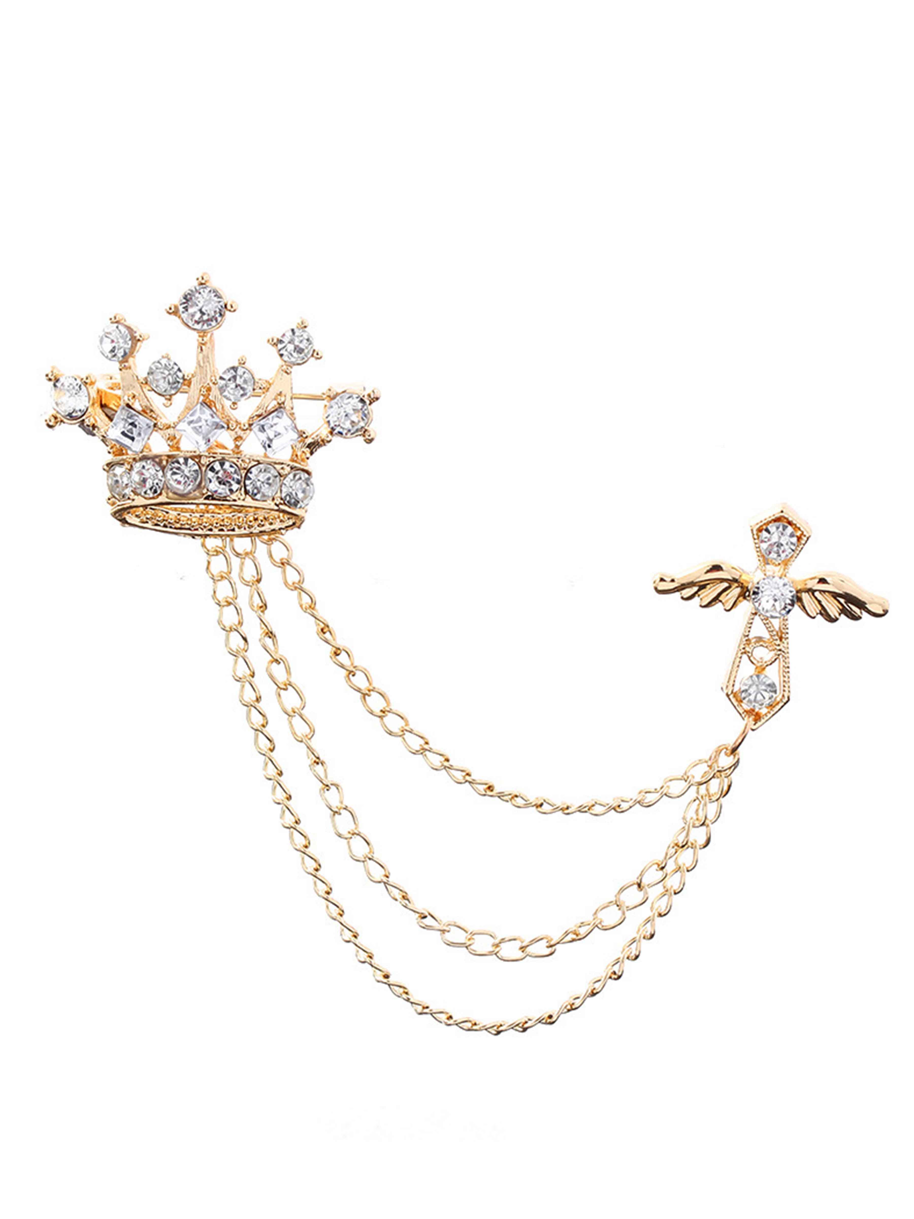 Modern Gold Men's Brooches & Lapel Pins