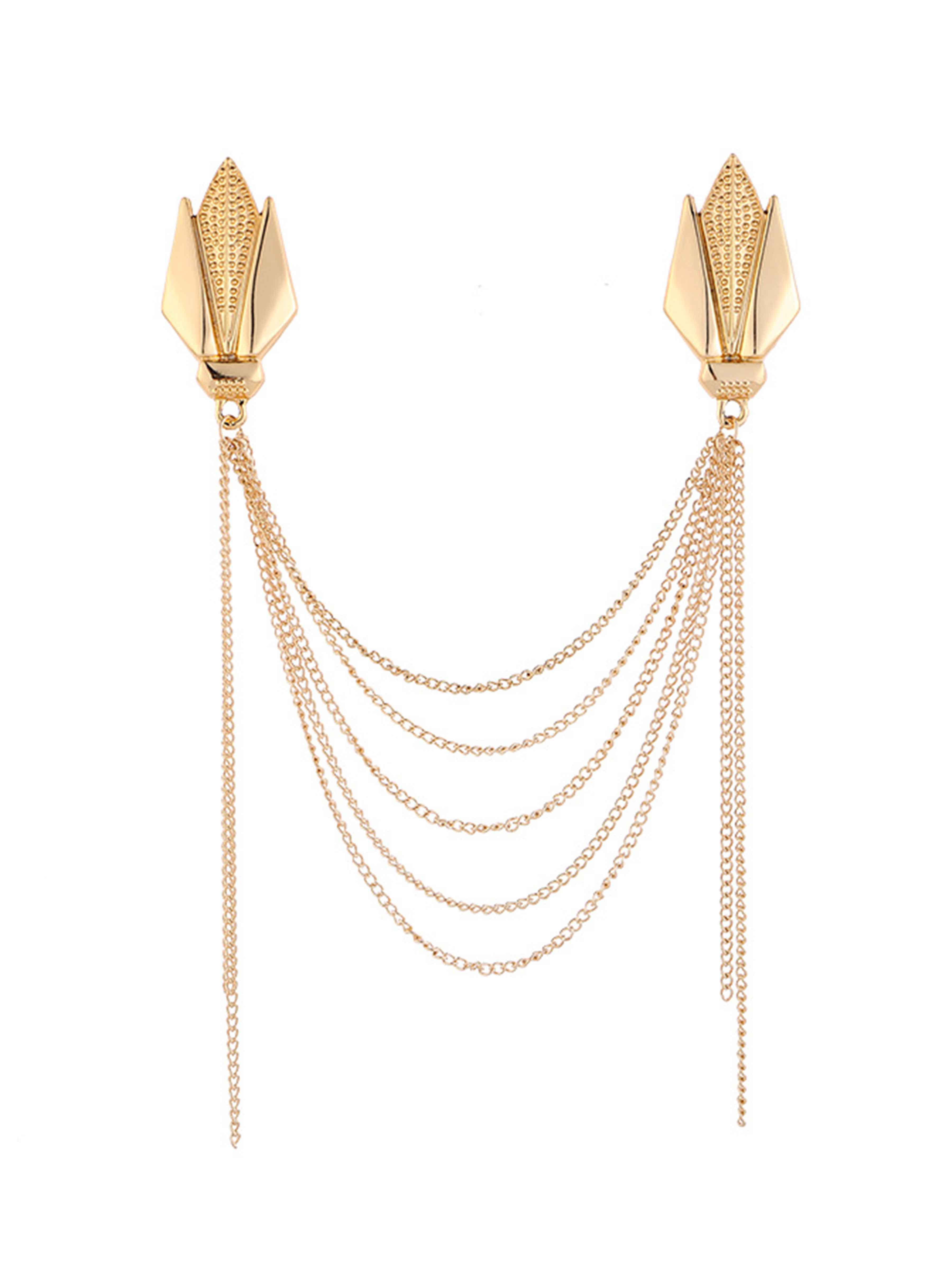 Modern Gold Men's Brooches & Lapel Pins