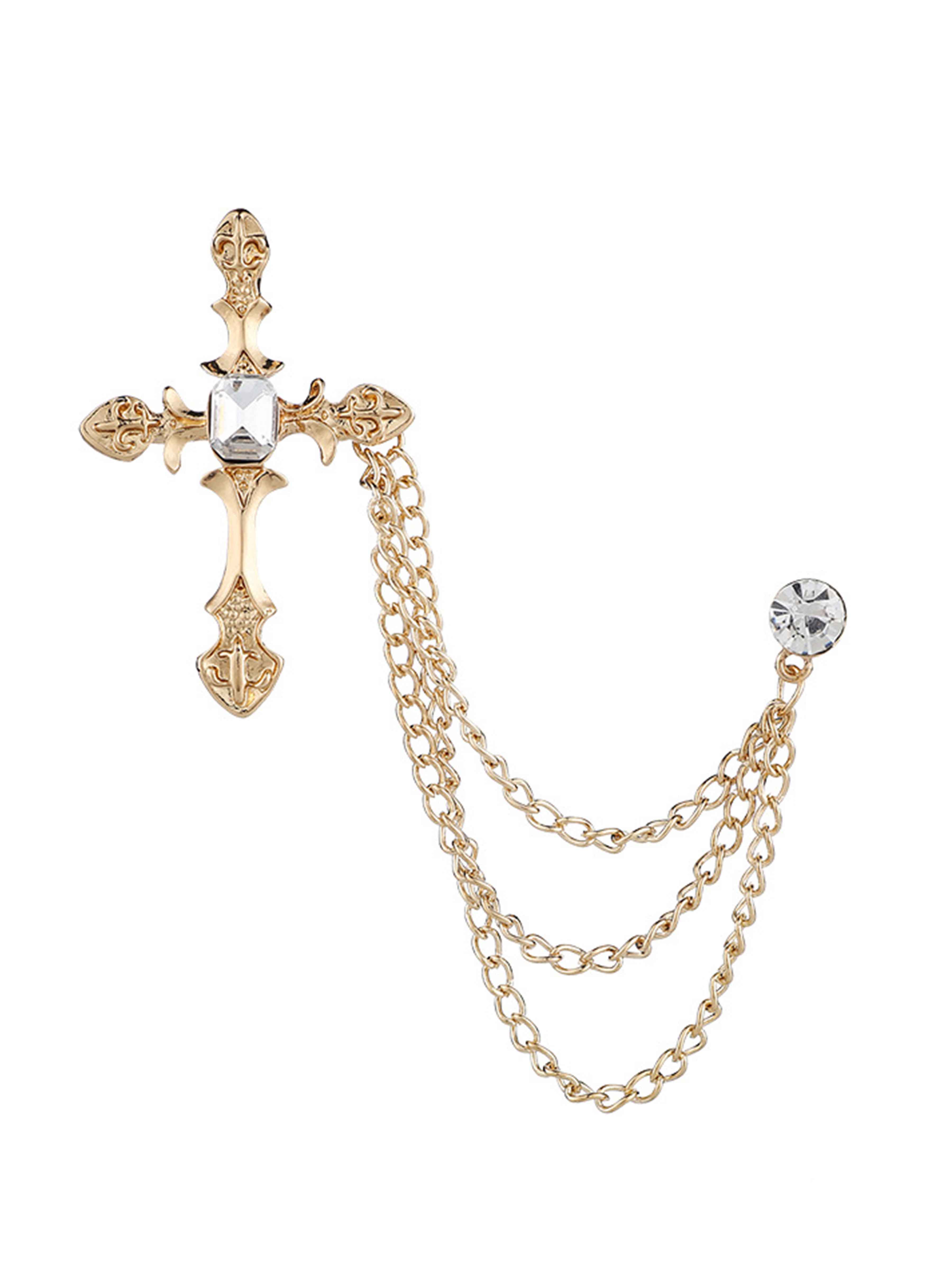 Modern Gold Men's Brooches & Lapel Pins