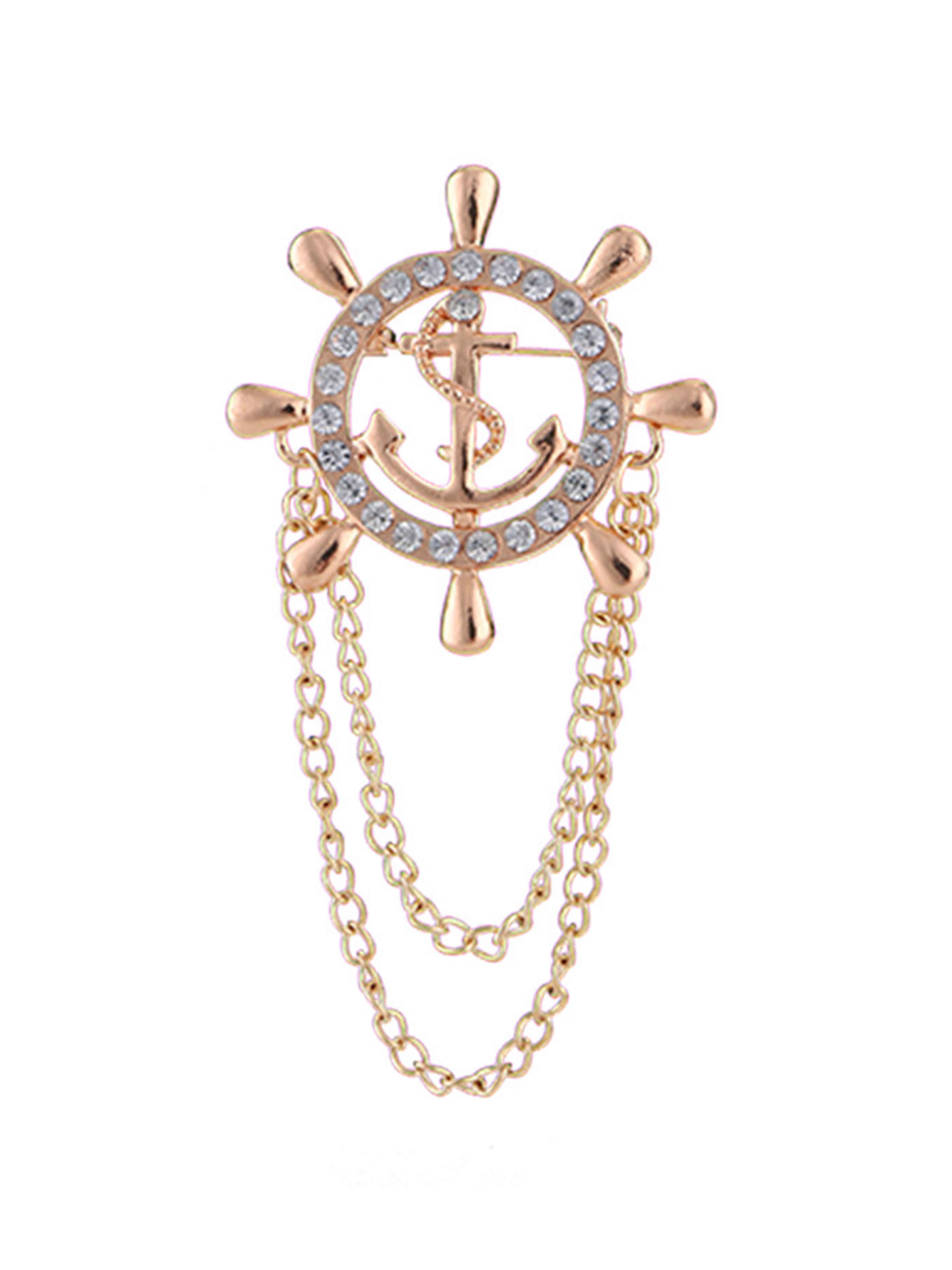 Modern Gold Men's Brooches & Lapel Pins