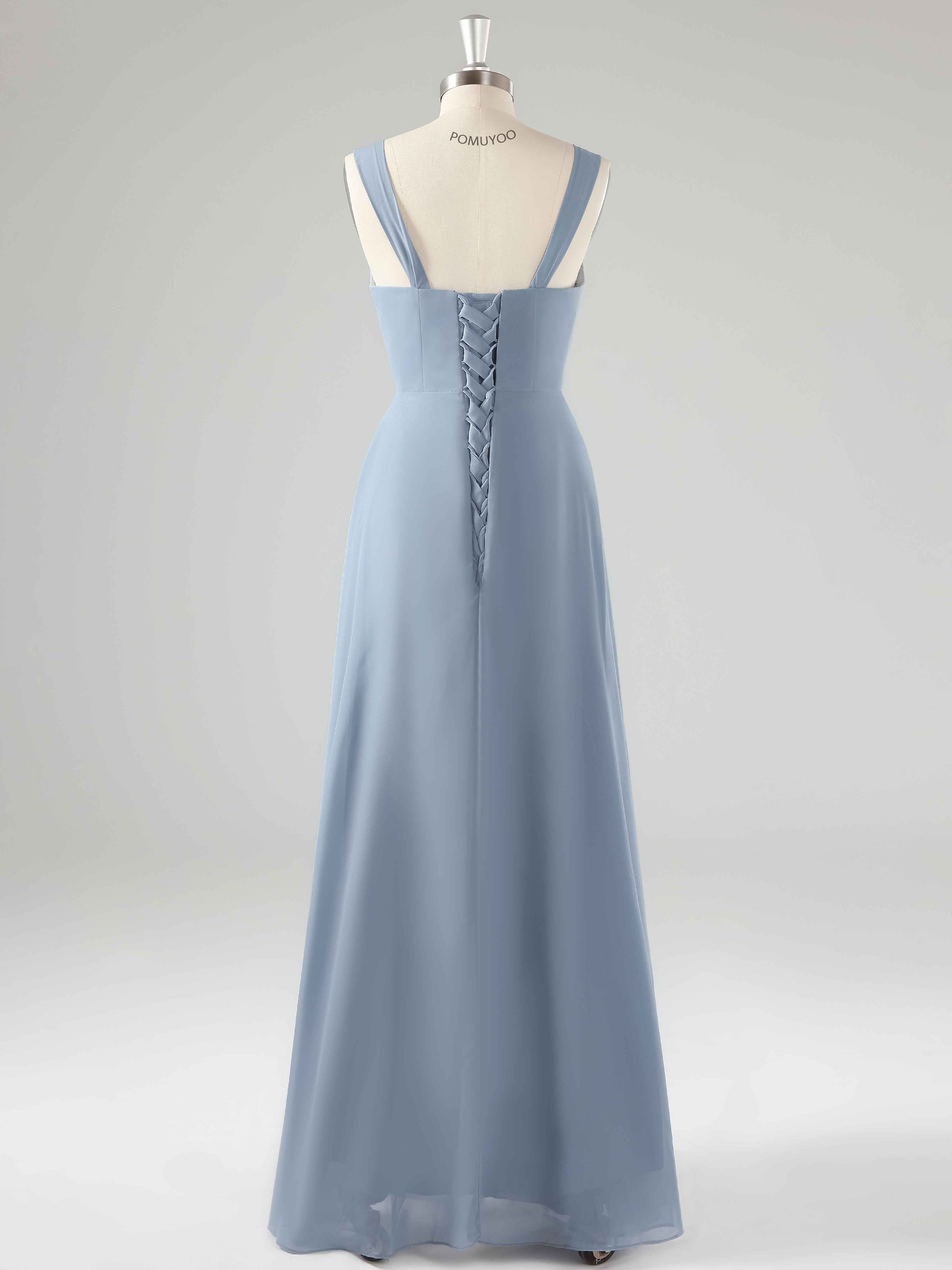 Modest A-Line Beading 2 Pieces Tea Length Chiffon Mother of The Bride Dresses