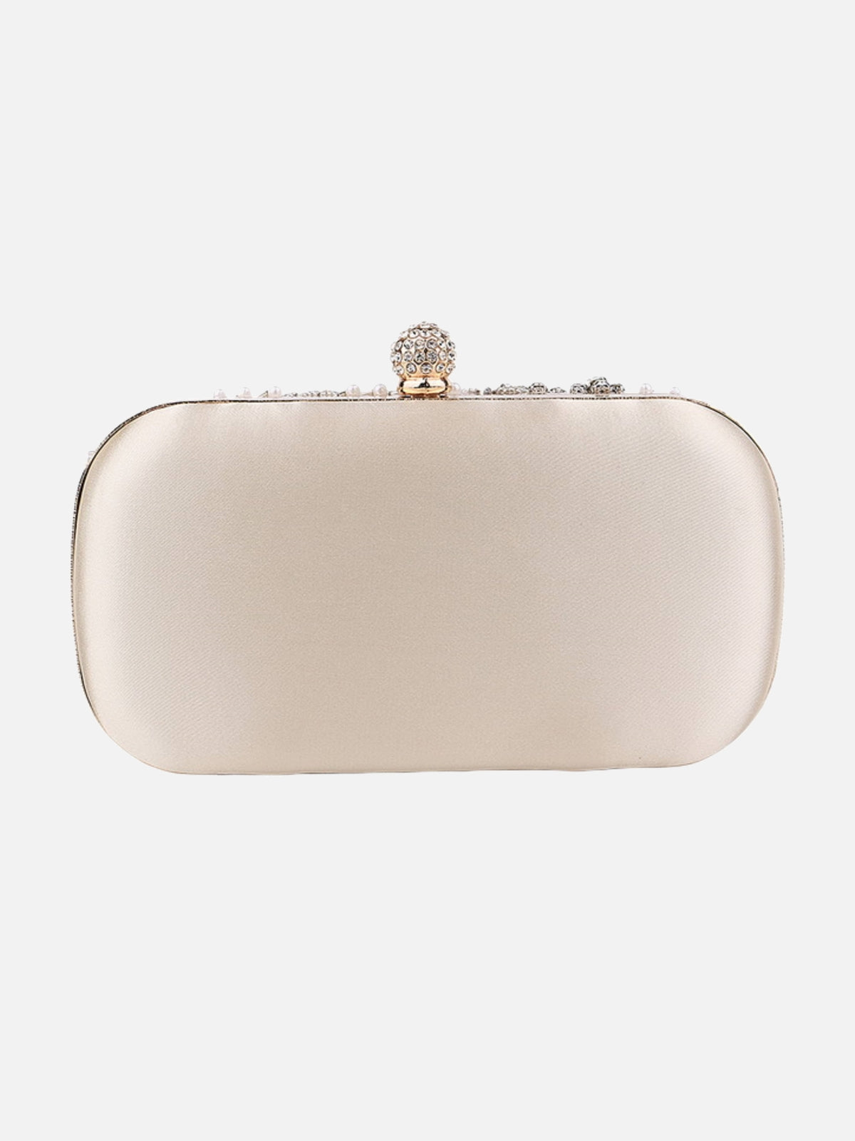 Pearl Beaded Formal Evening Clutch