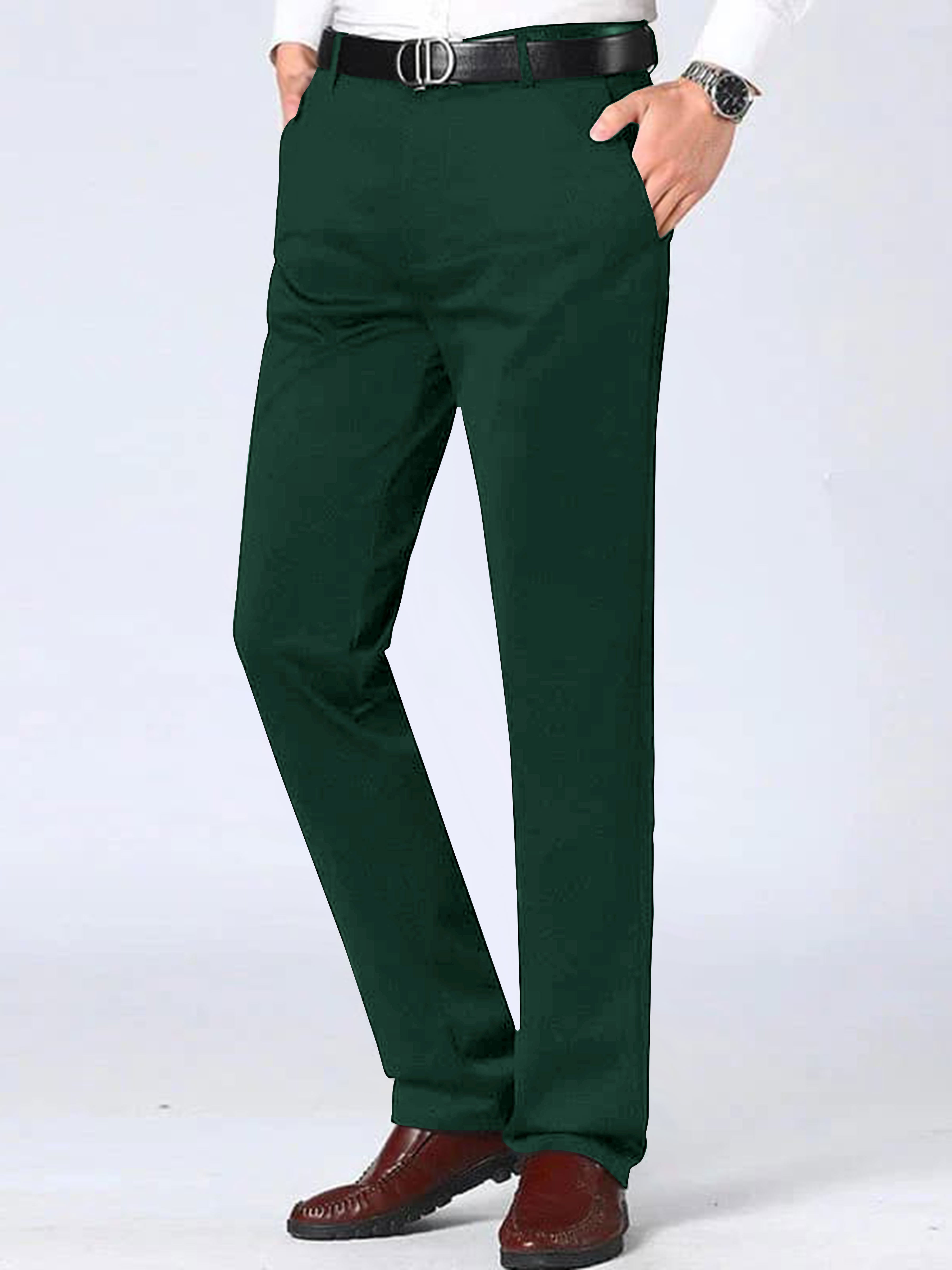 Refined Men's Tailored Fit Straight Leg Formal Suit Pants Refined Men's Tailored Fit Straight Leg Formal Suit Pants
