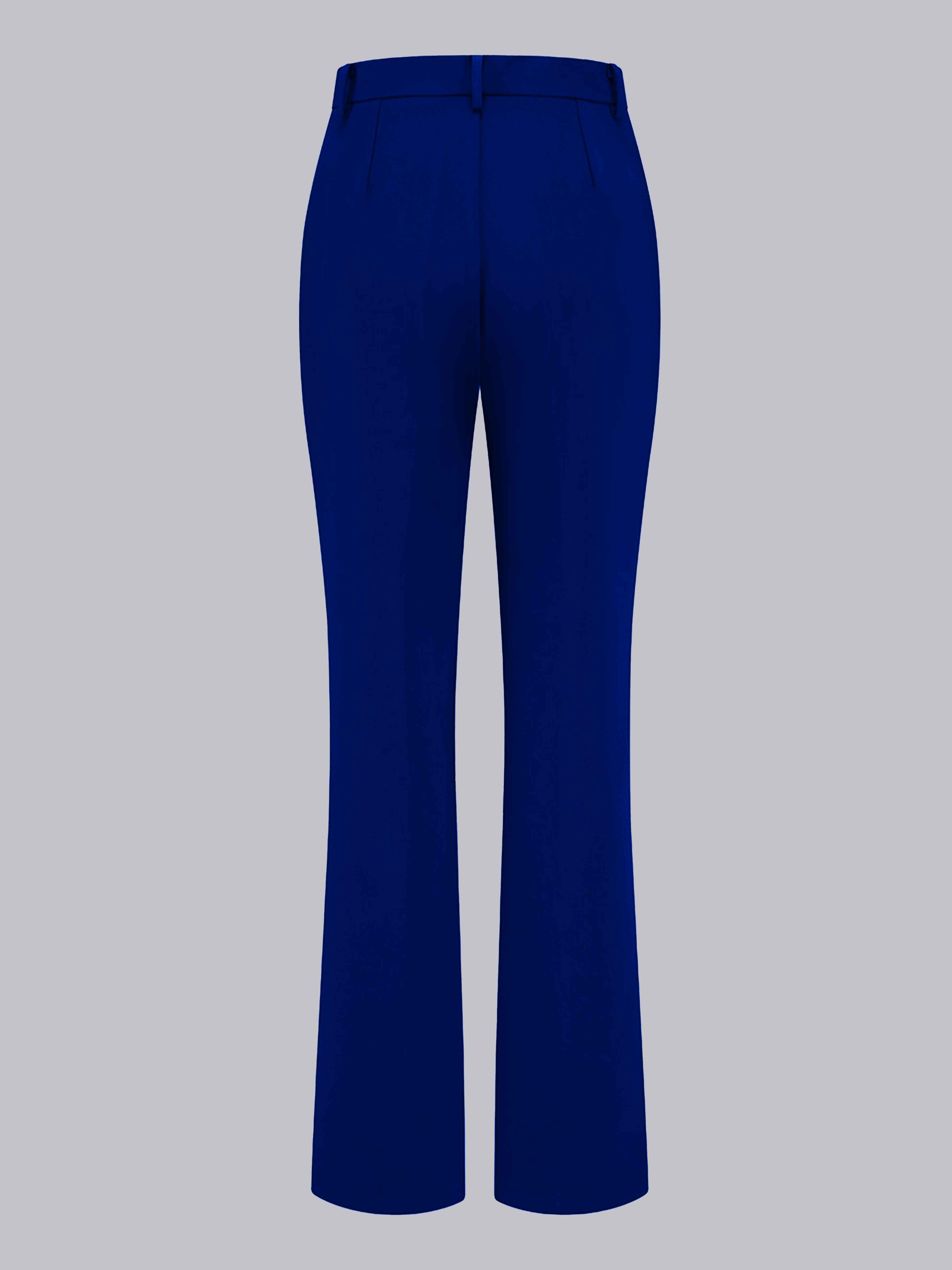 Stylish Women's Slim Fit Flared Trousers