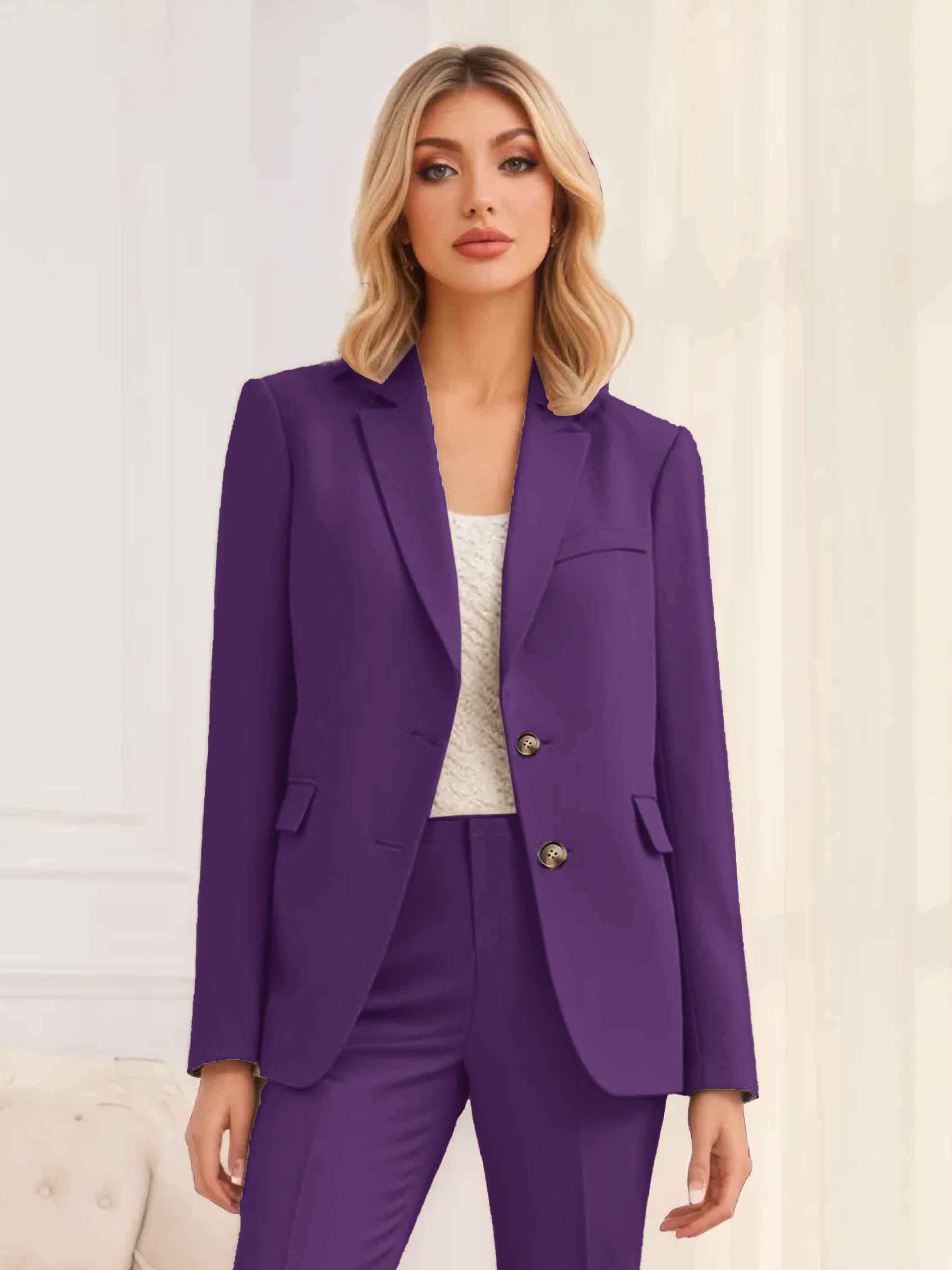 Women's Notched Lapel Jacket