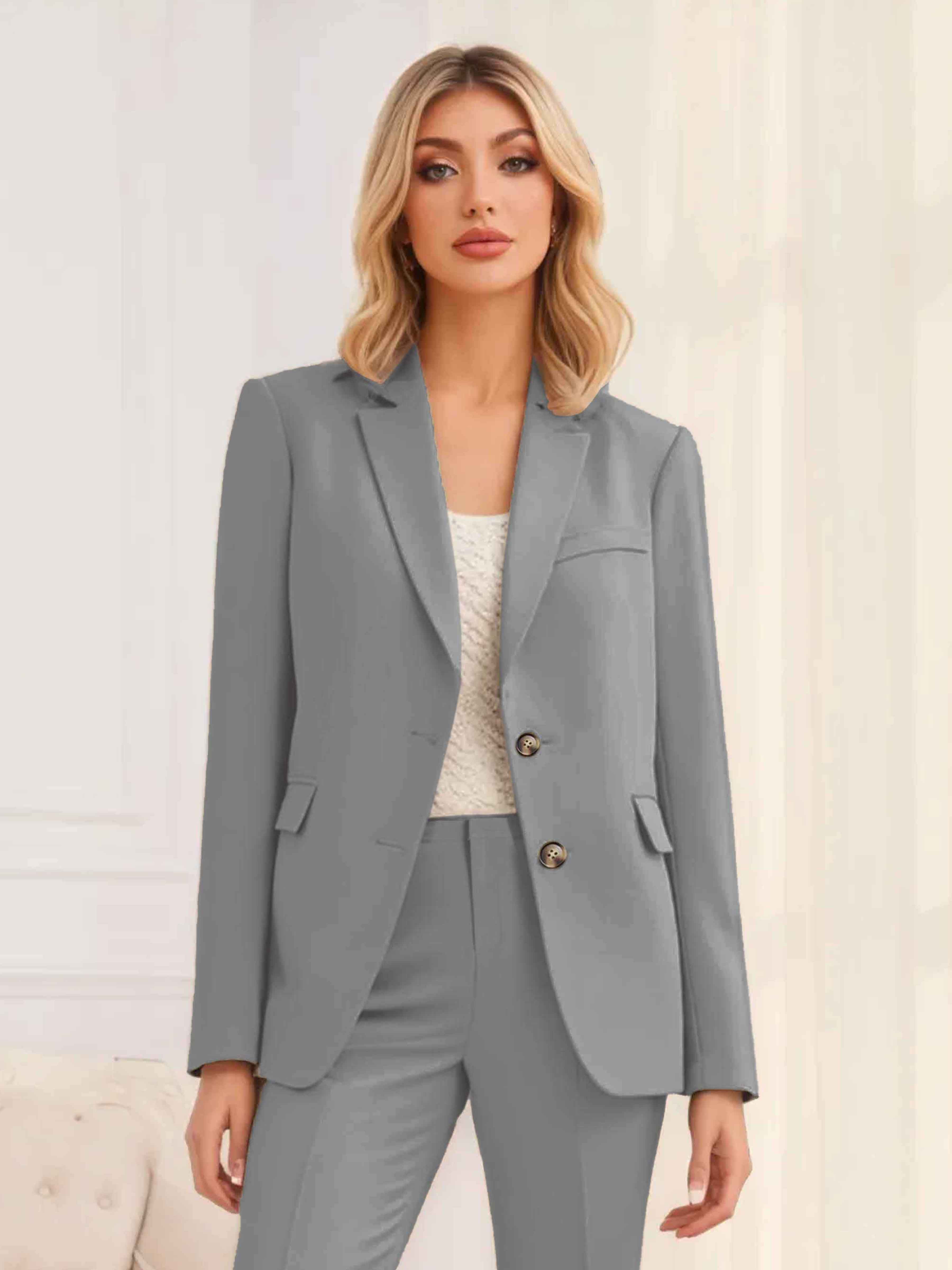 Women's Notched Lapel Jacket