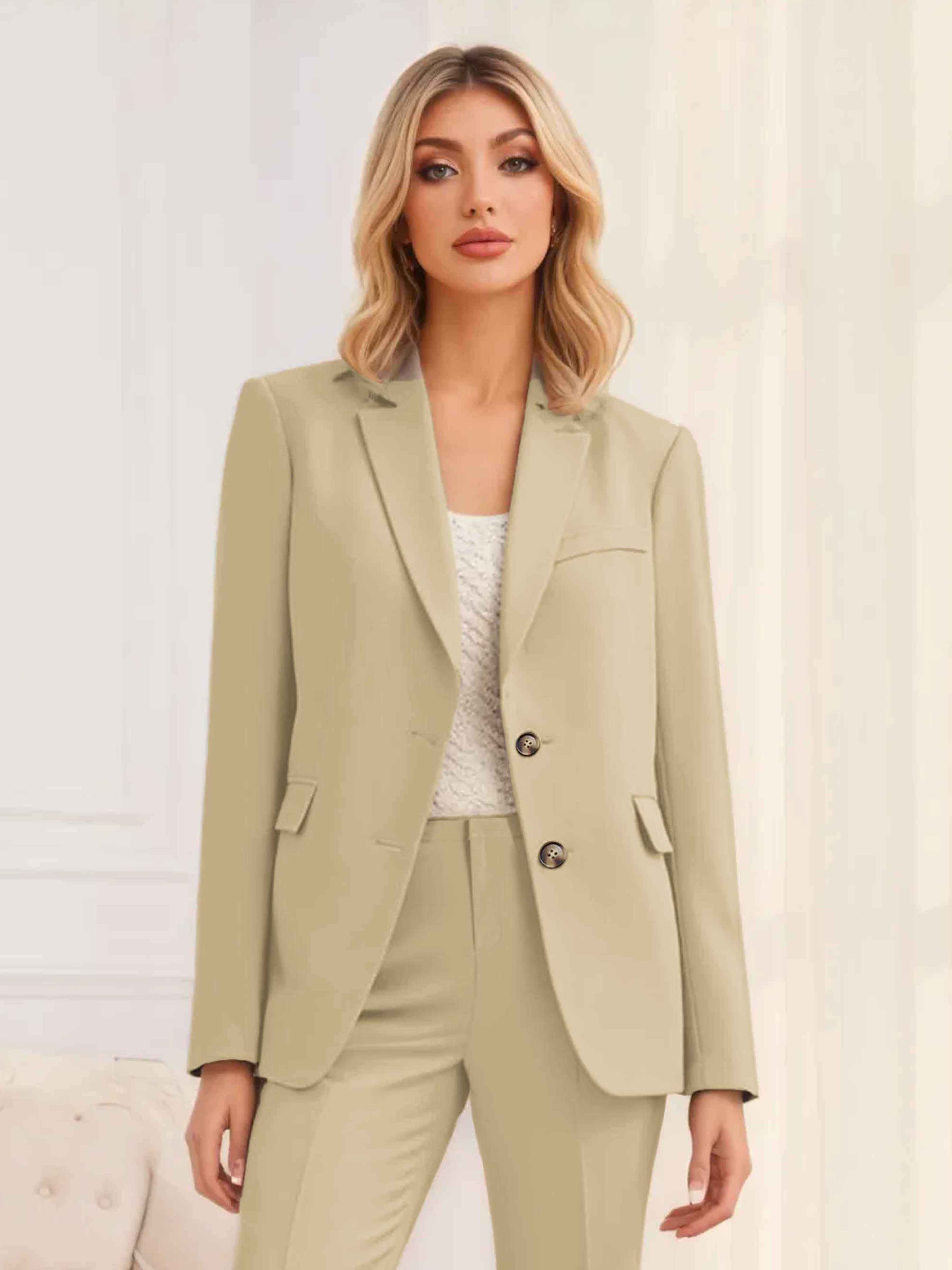 Women's Notched Lapel Jacket