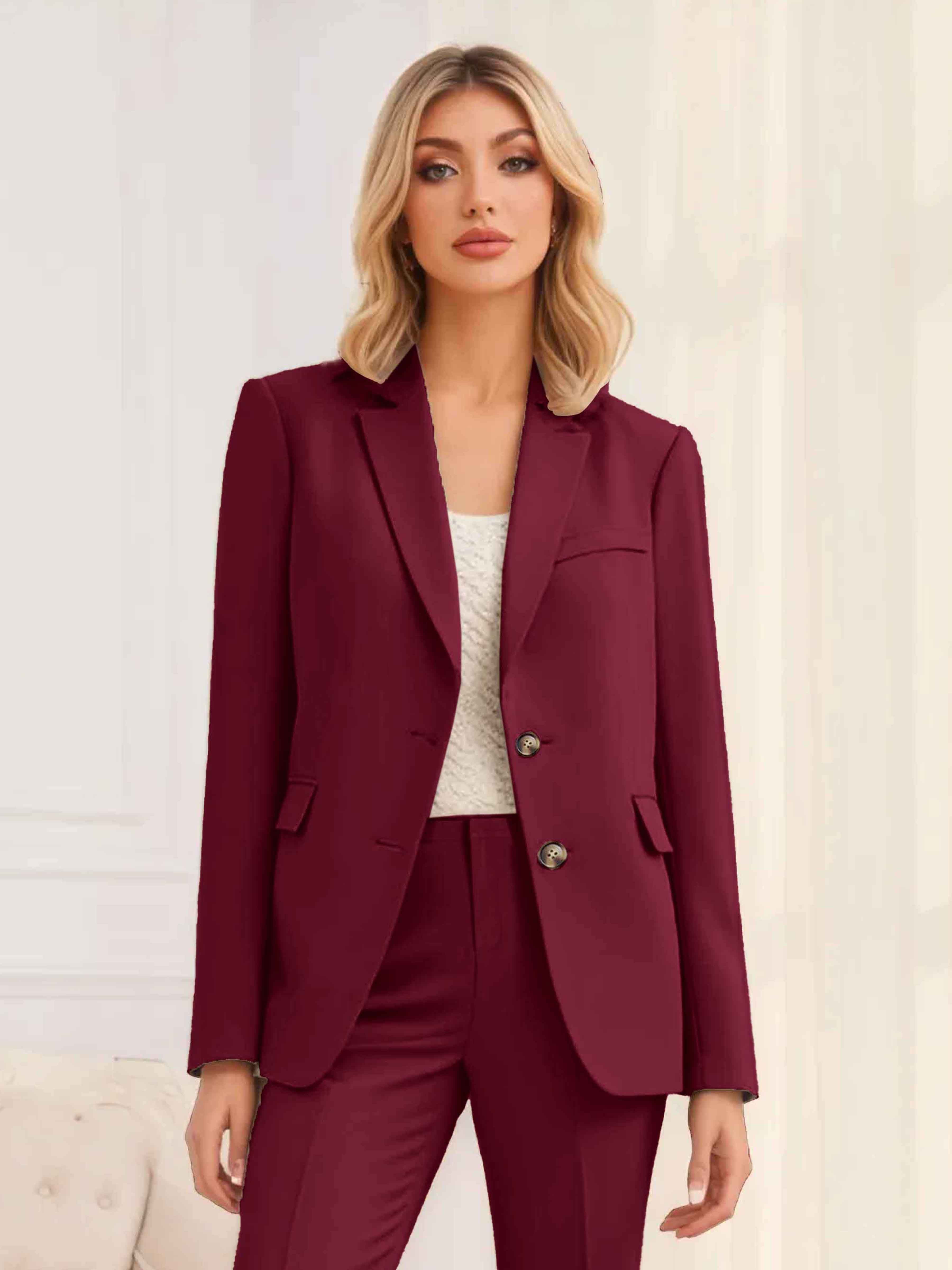Women's Notched Lapel Jacket