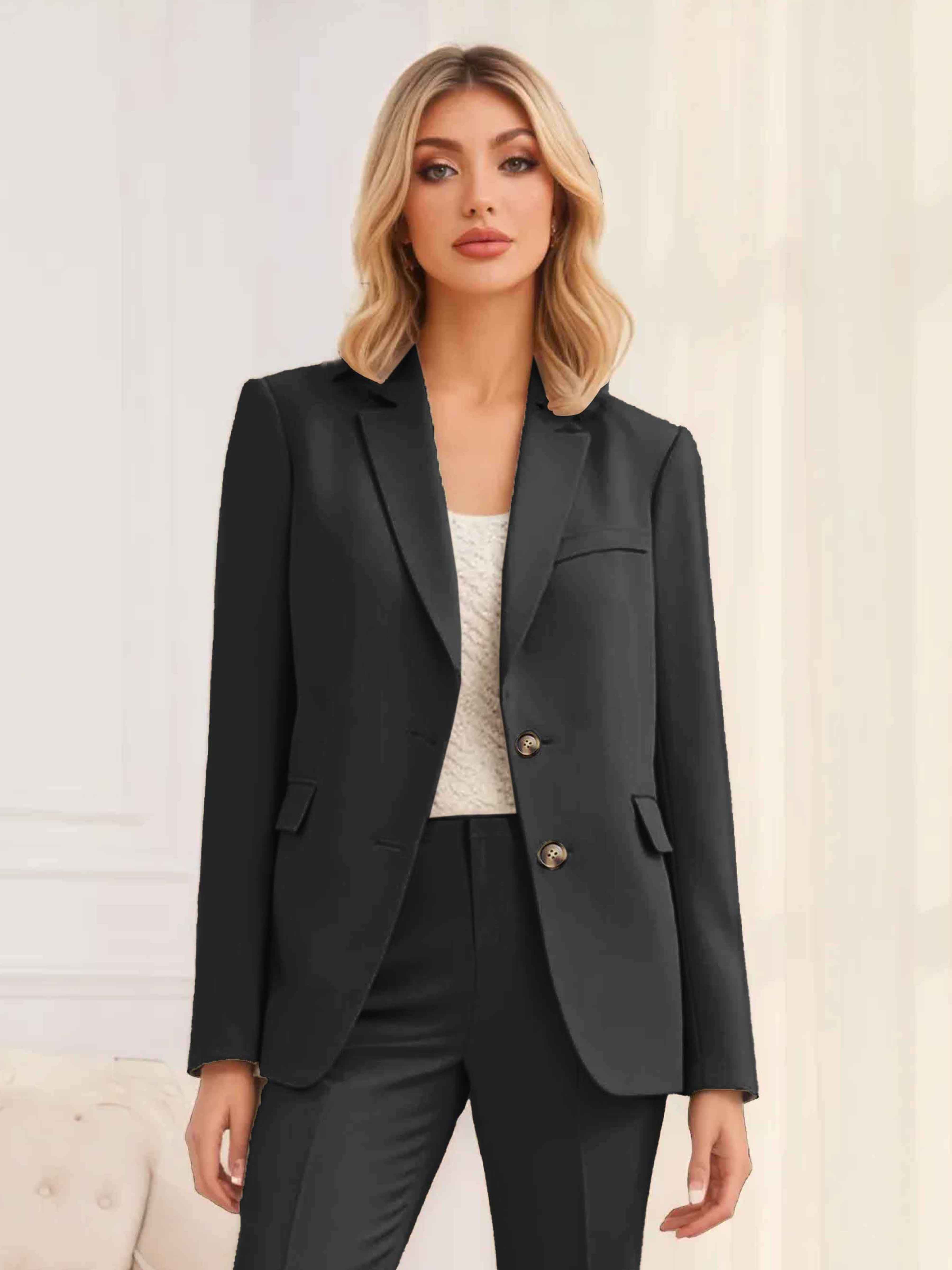 Women's Notched Lapel Jacket