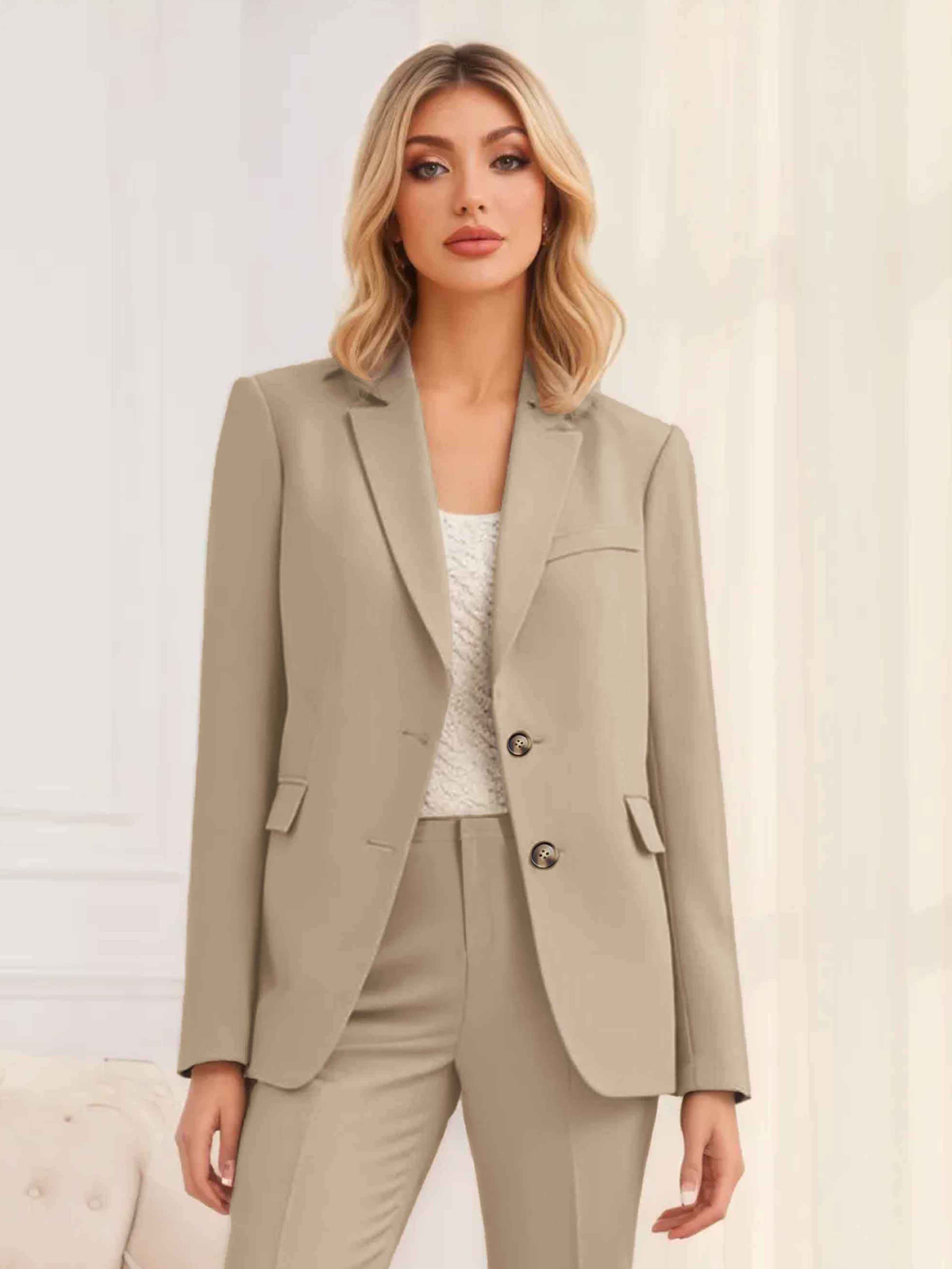 Women's Notched Lapel Jacket