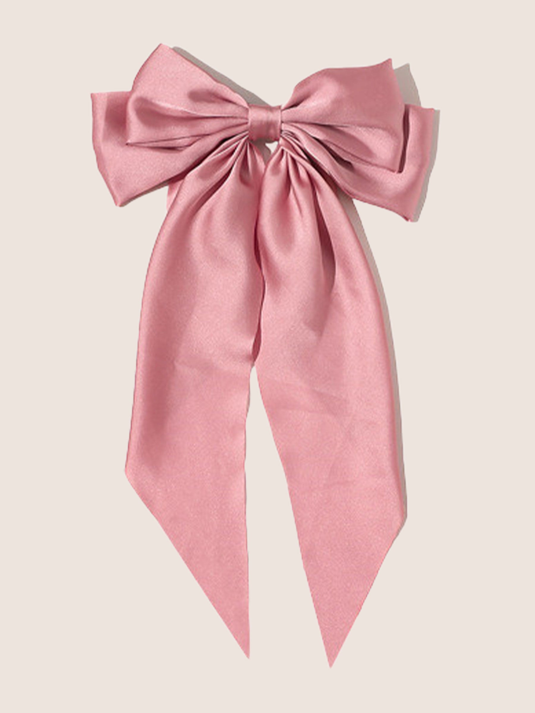 Bow Satin Hair Clip