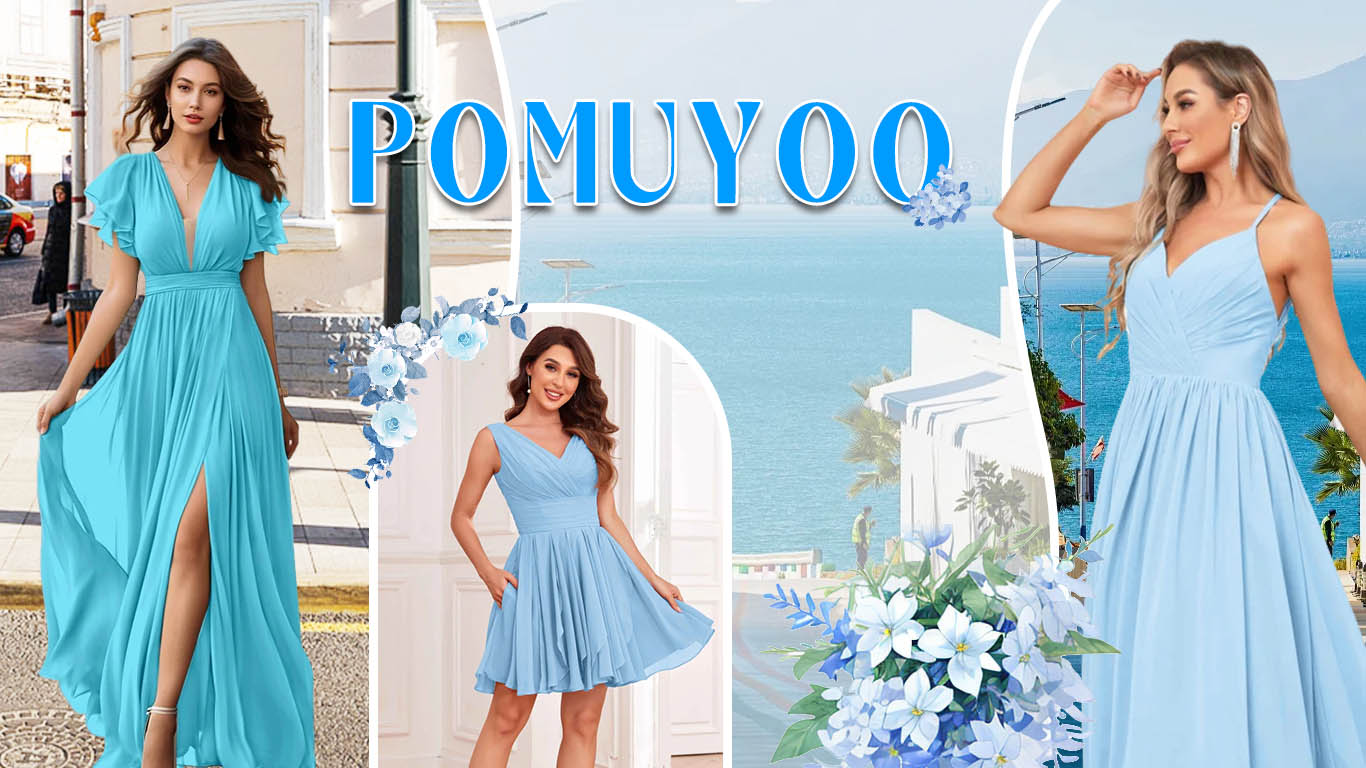 The Ultimate Guide to Choosing Blue Bridesmaid Dresses for Your Wedding