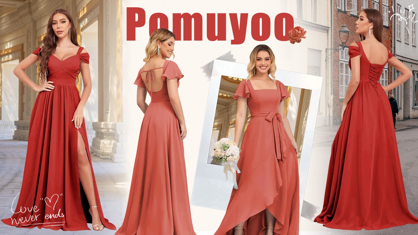 The Allure of Red: Bridesmaid Dresses That Make a Statement