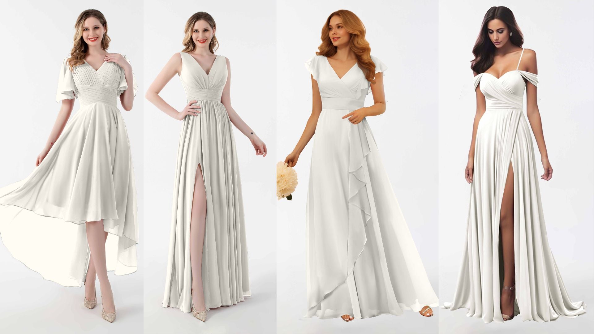 The Impact of Ivory Bridesmaid Dresses on the Aesthetic of Bridal Parties