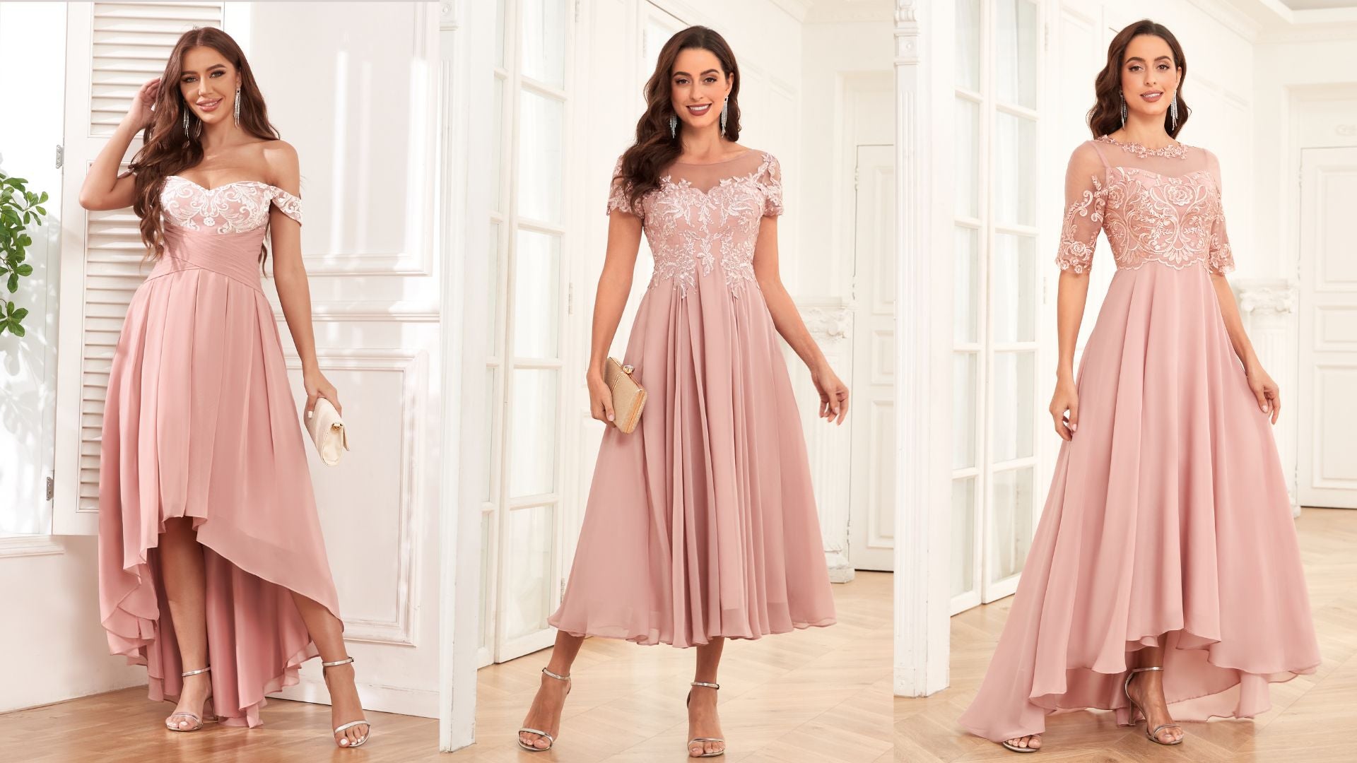 Best Lace Bridesmaid Dresses for Every Type of Wedding