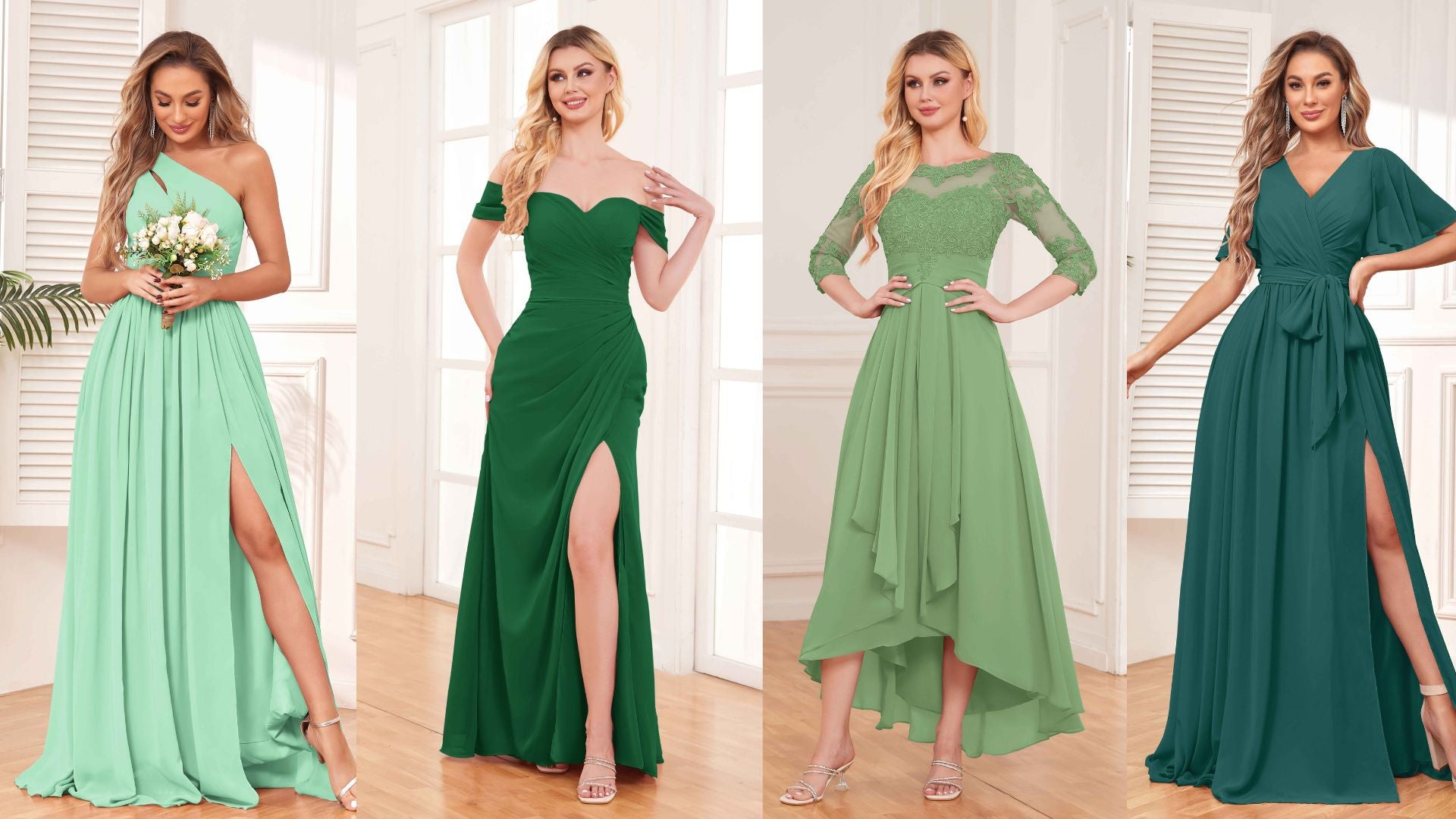 Richness In Green: Your Guide to Adapting Bridesmaids' Style!