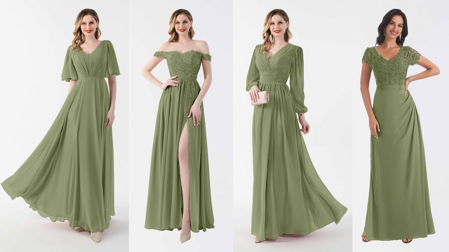 Why Choose Olive Green Bridesmaid Dresses?