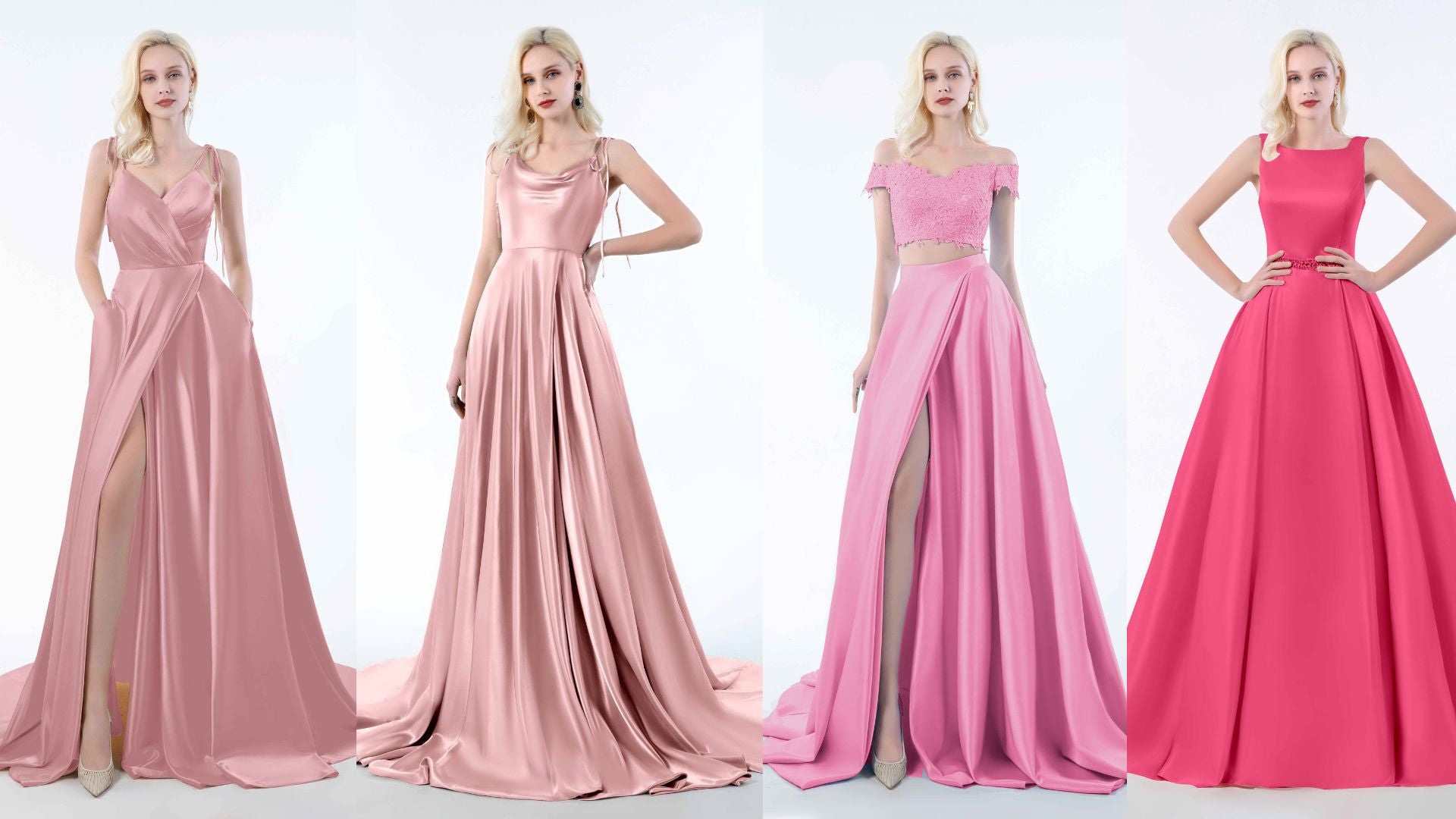 Pink Bridesmaid Dresse