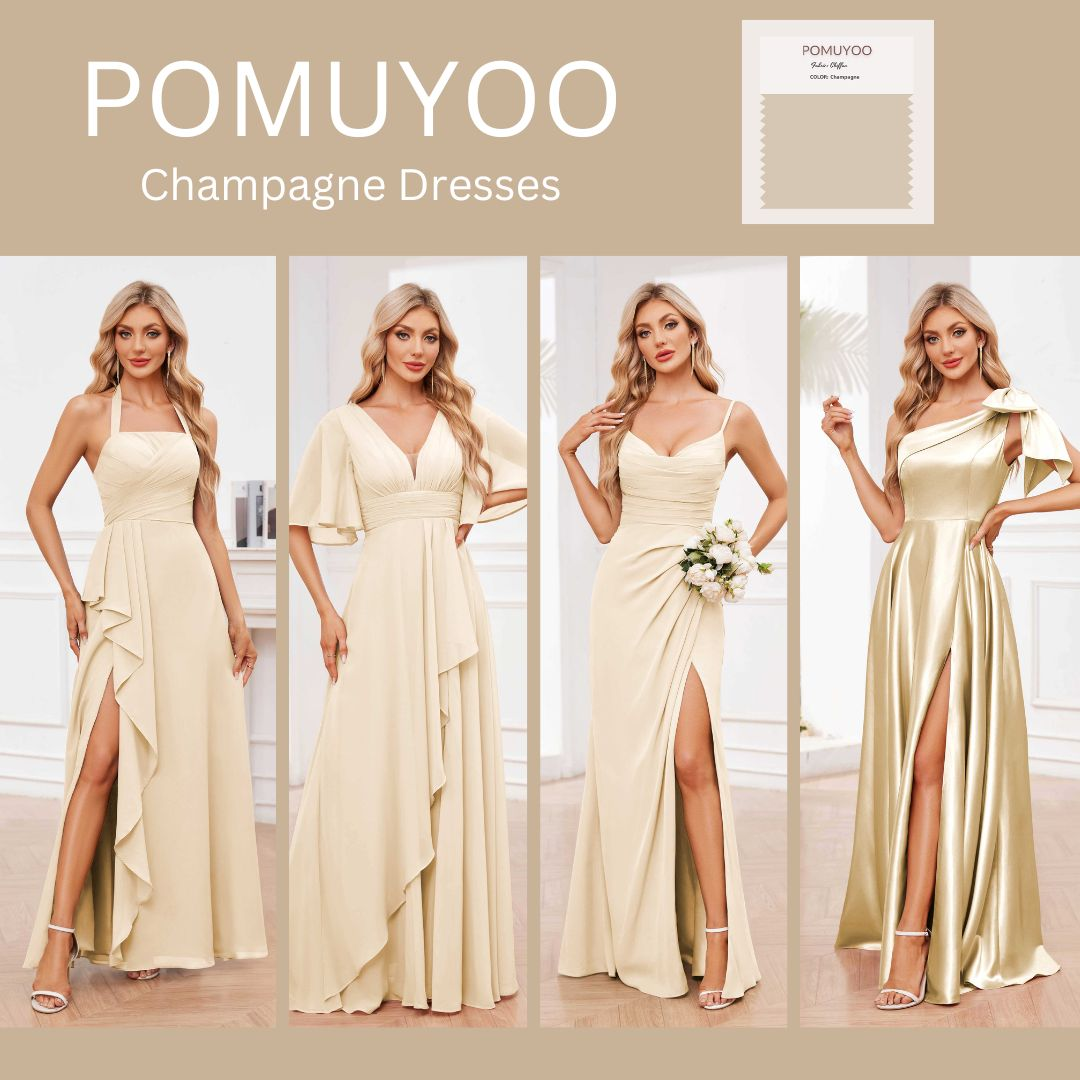 Champagne Bridesmaid Dresses