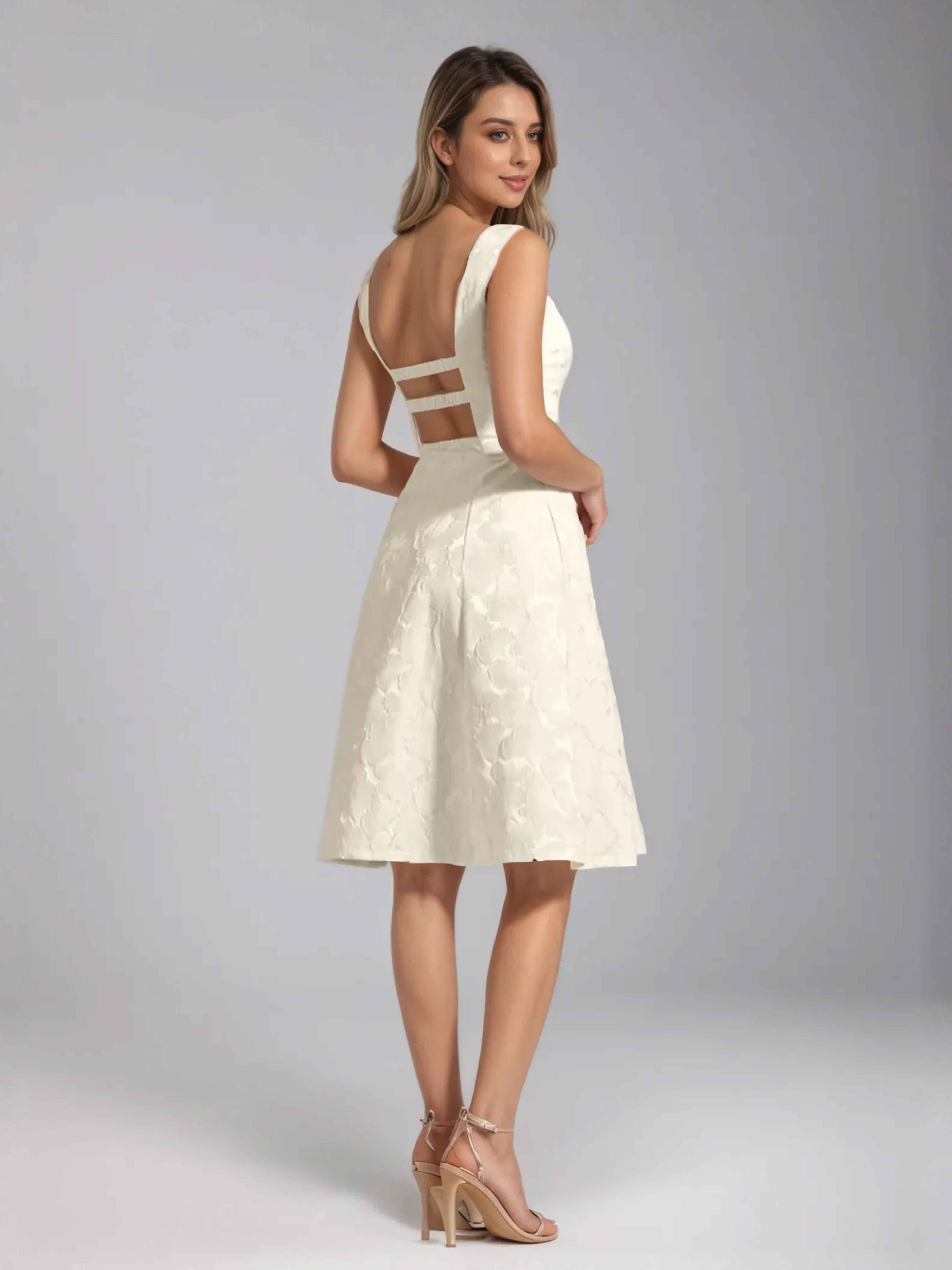 Iraelvanna Charming Square A-Line Knee Length Party Dresses