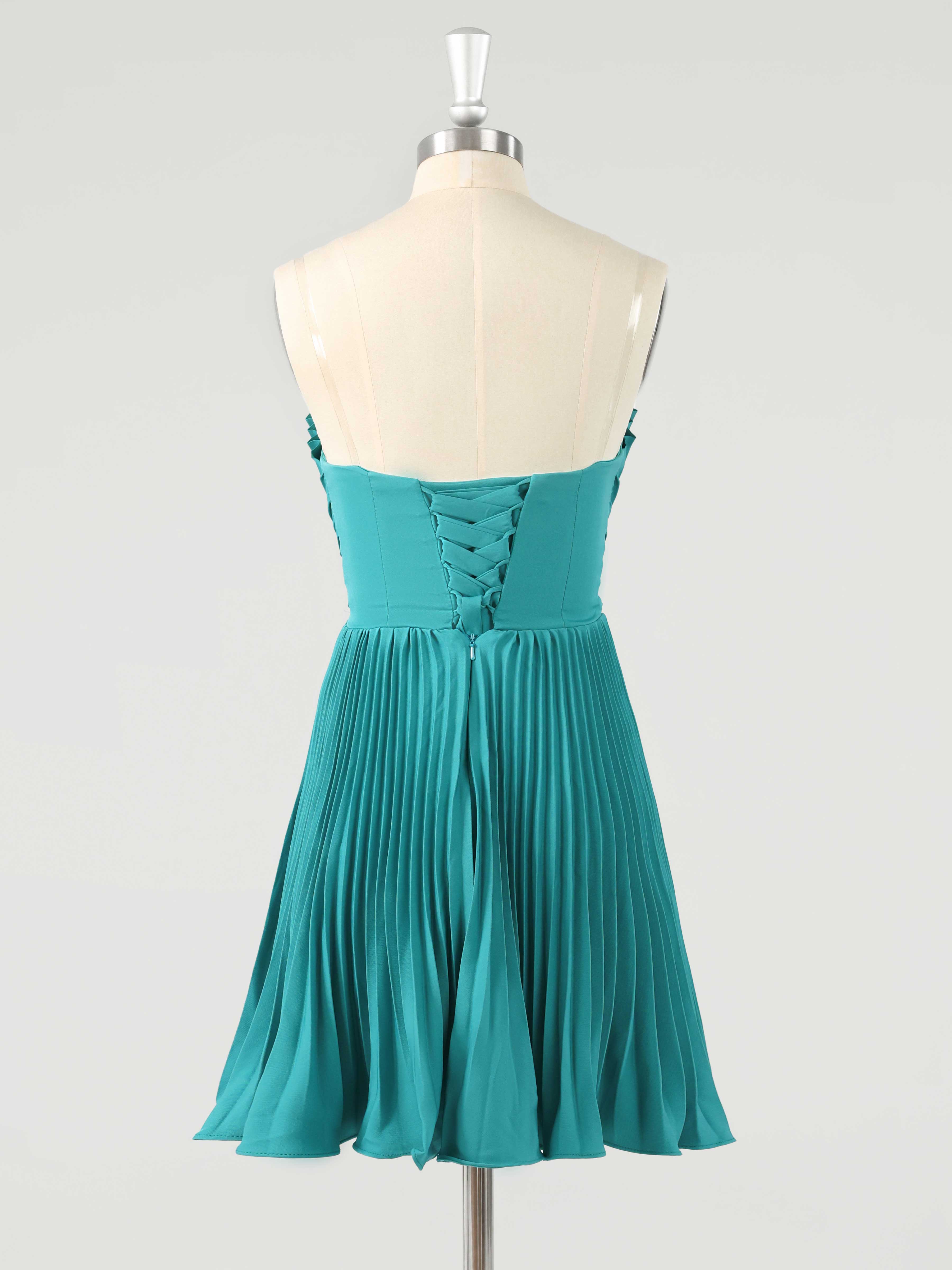 Solindra Cute Sweetheart A-Line Mini Party Dresses