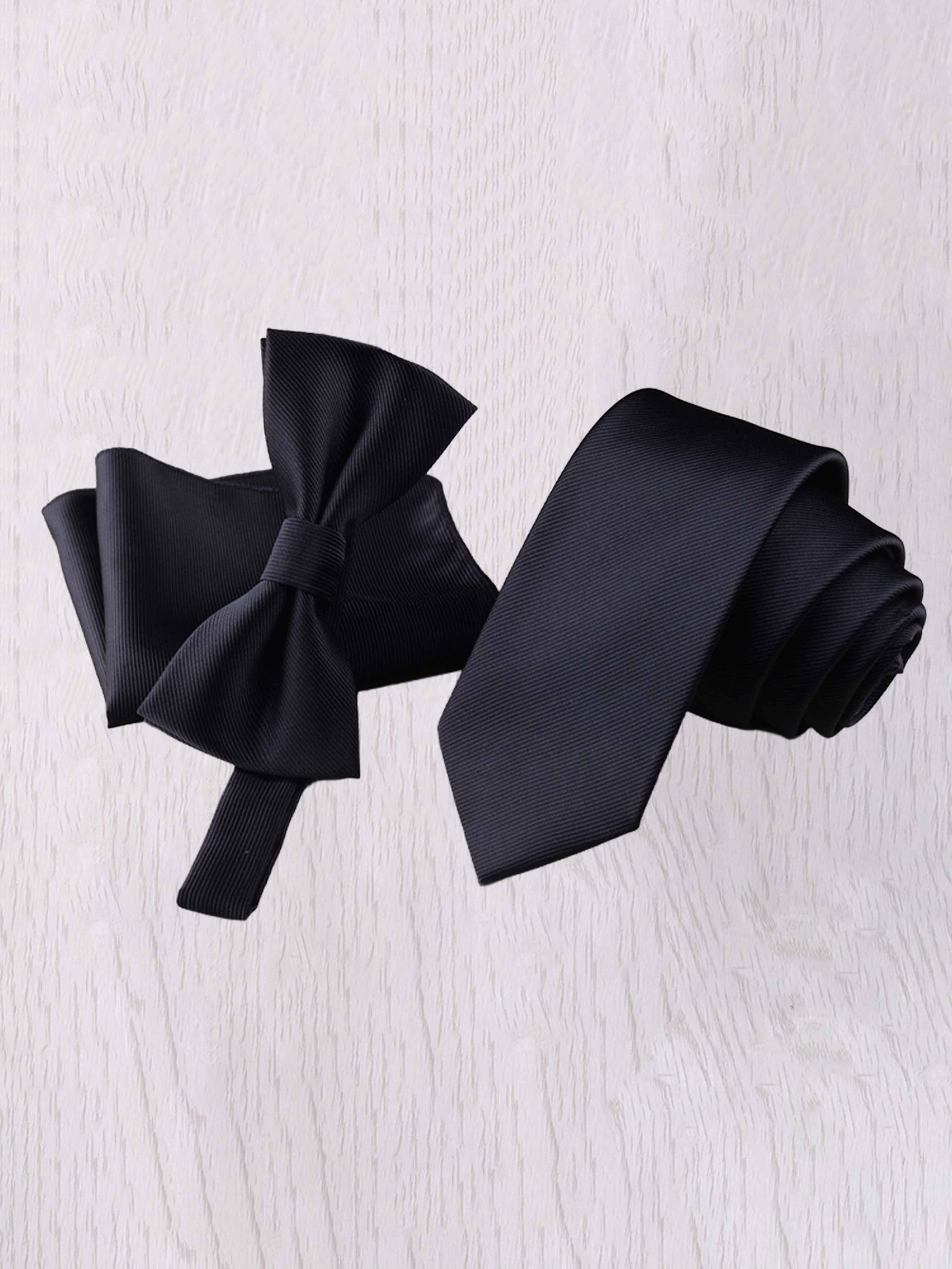 Classic Men's Modern Satin Tie Sets