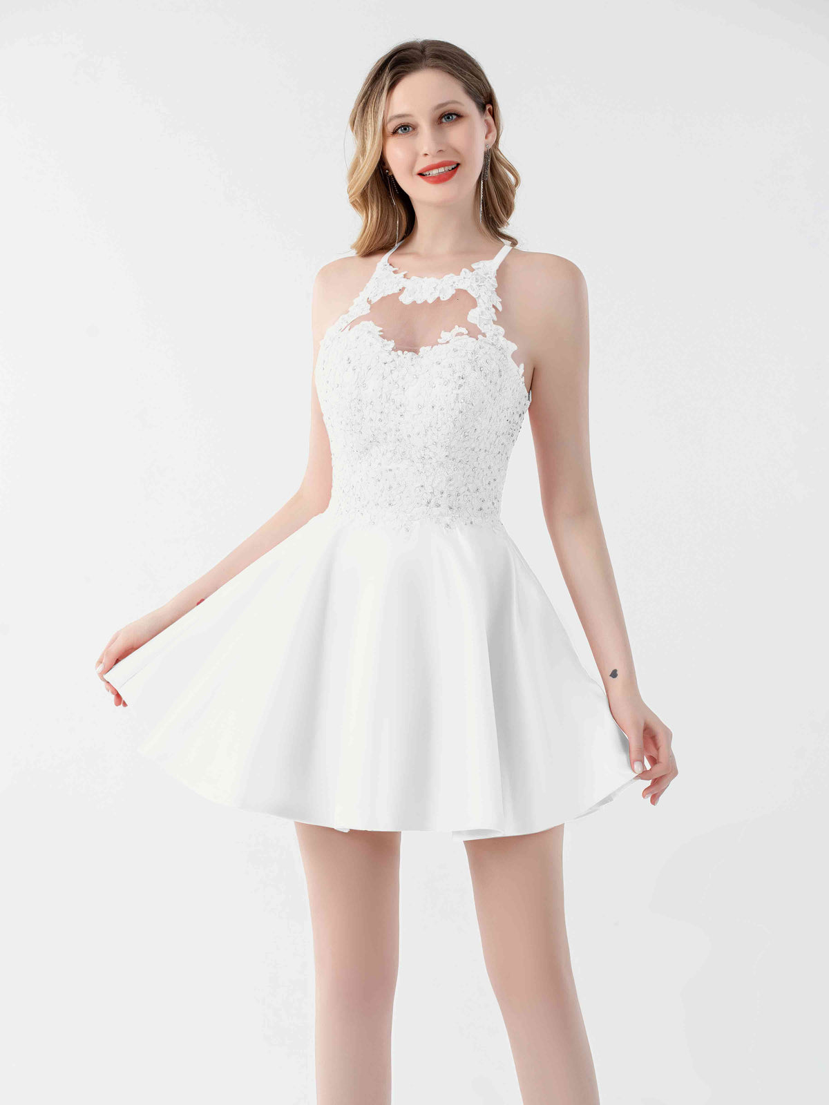 Embers Bloom Mini Dress