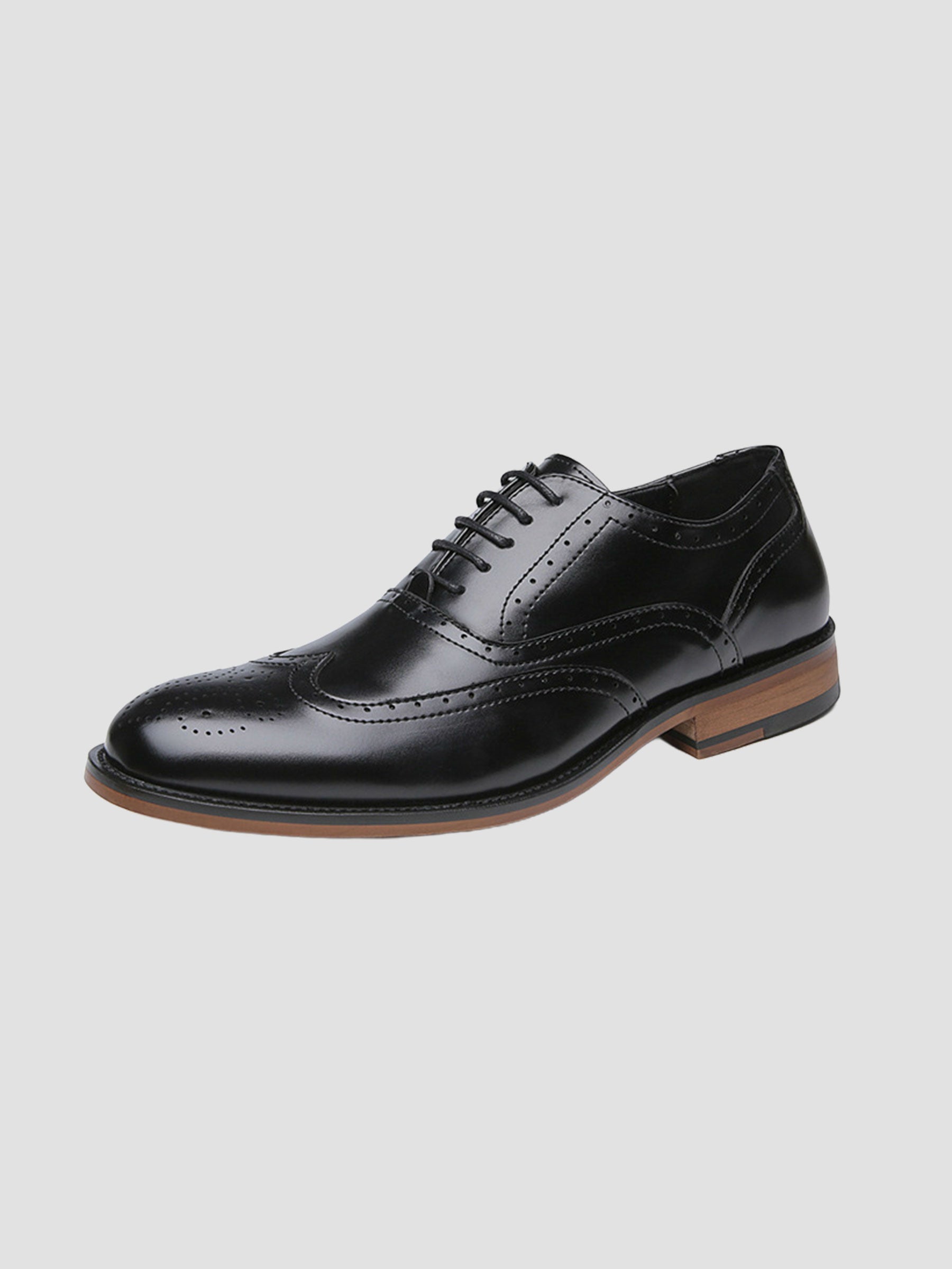 Men’s Classic Wingtip Derby Dress Shoes
