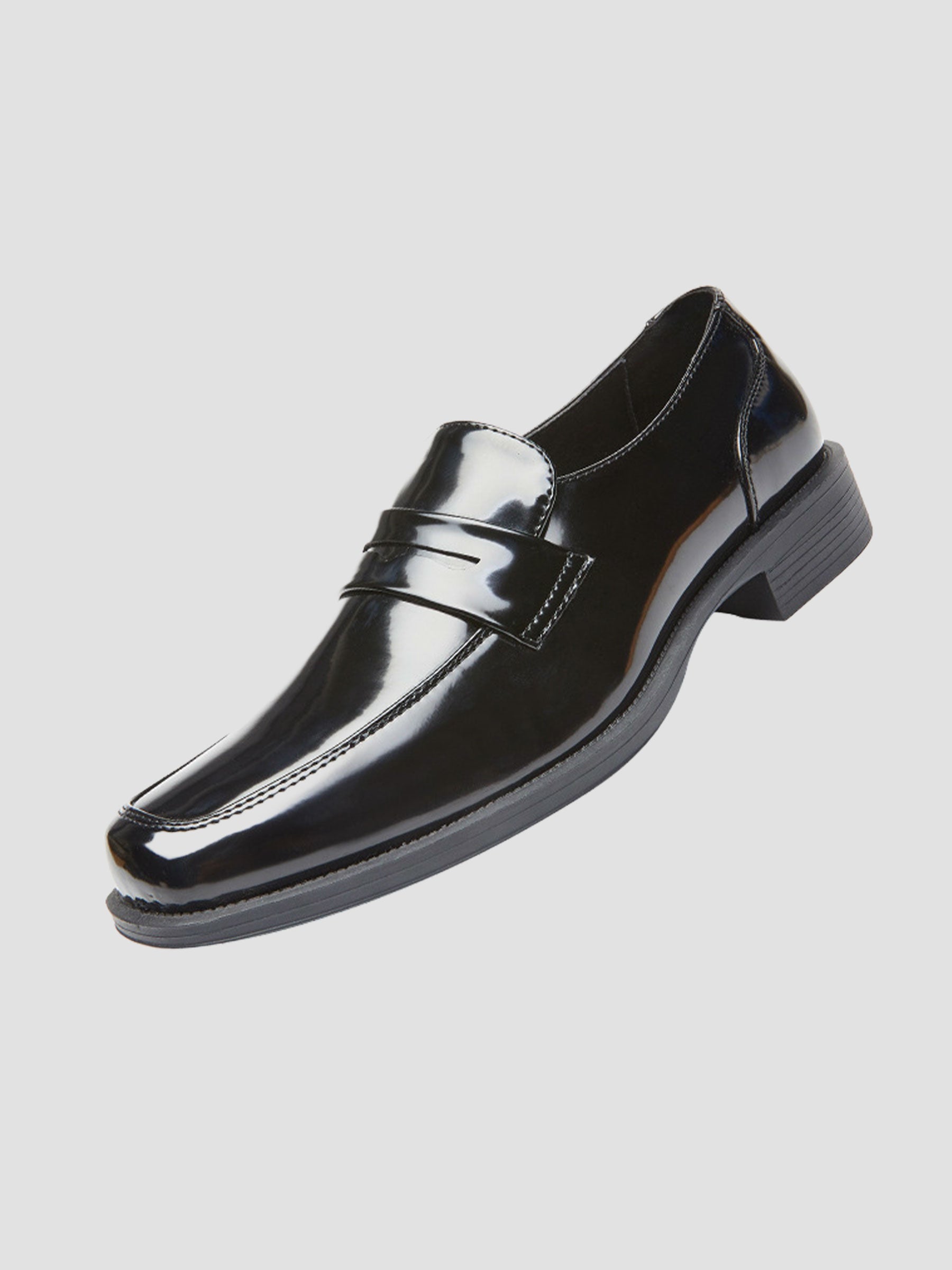 Men’s Patent Leather Penny Loafers