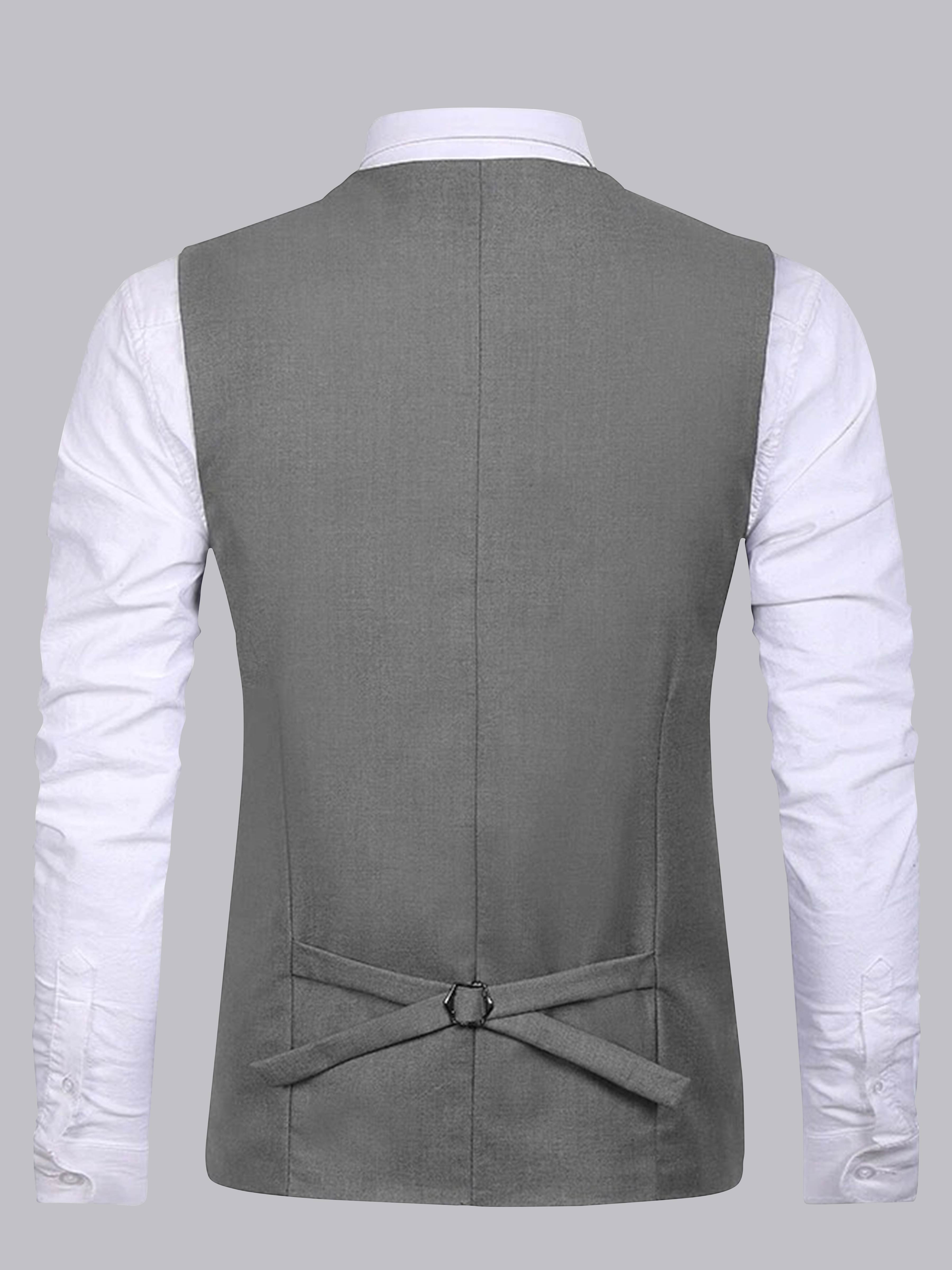 Men's Shawl Lapel Double Breasted Vest