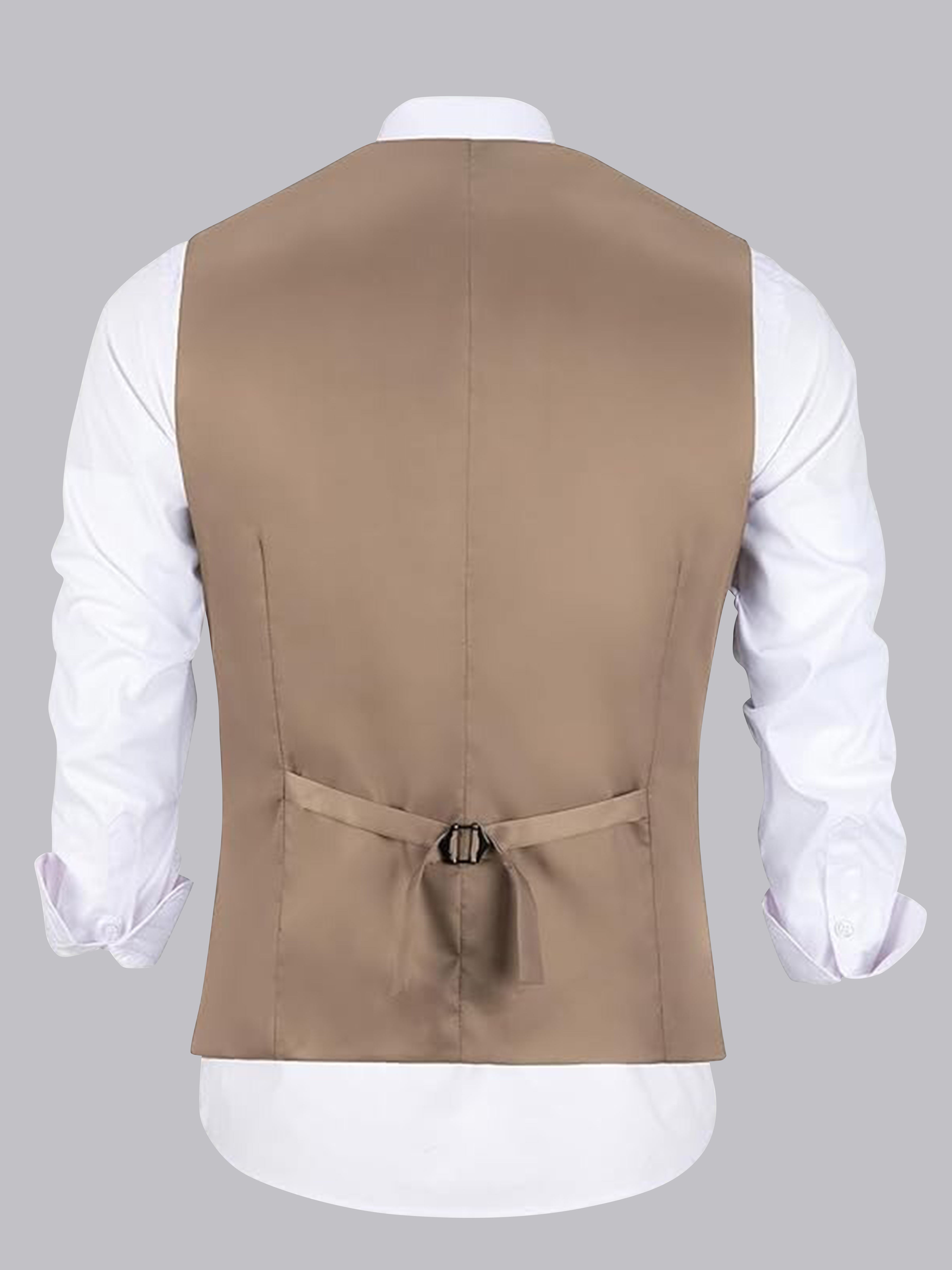 Men's Stylish V-Neck Single Five Buttons Vest