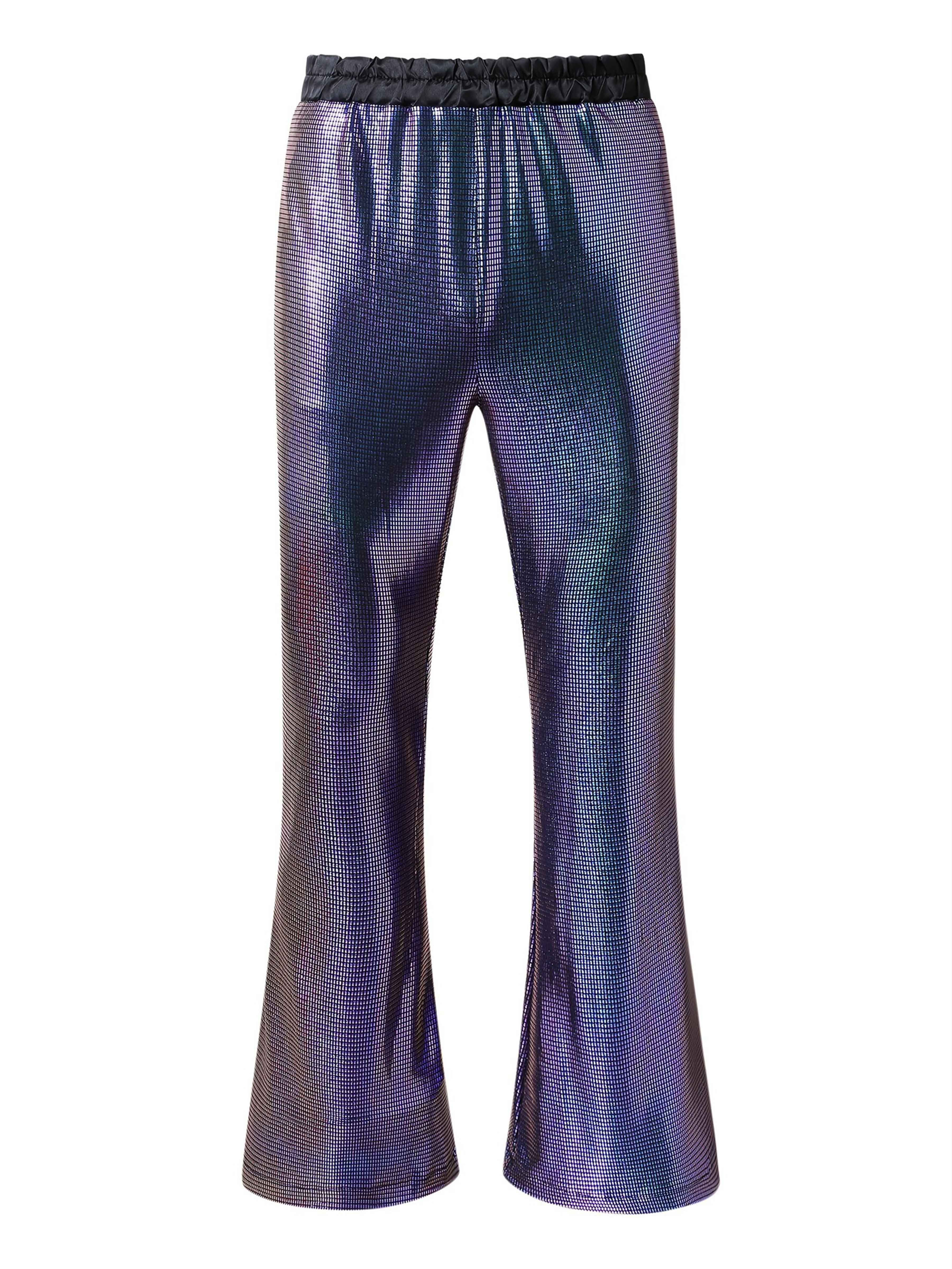 Men's Sequins Disco Party Trousers