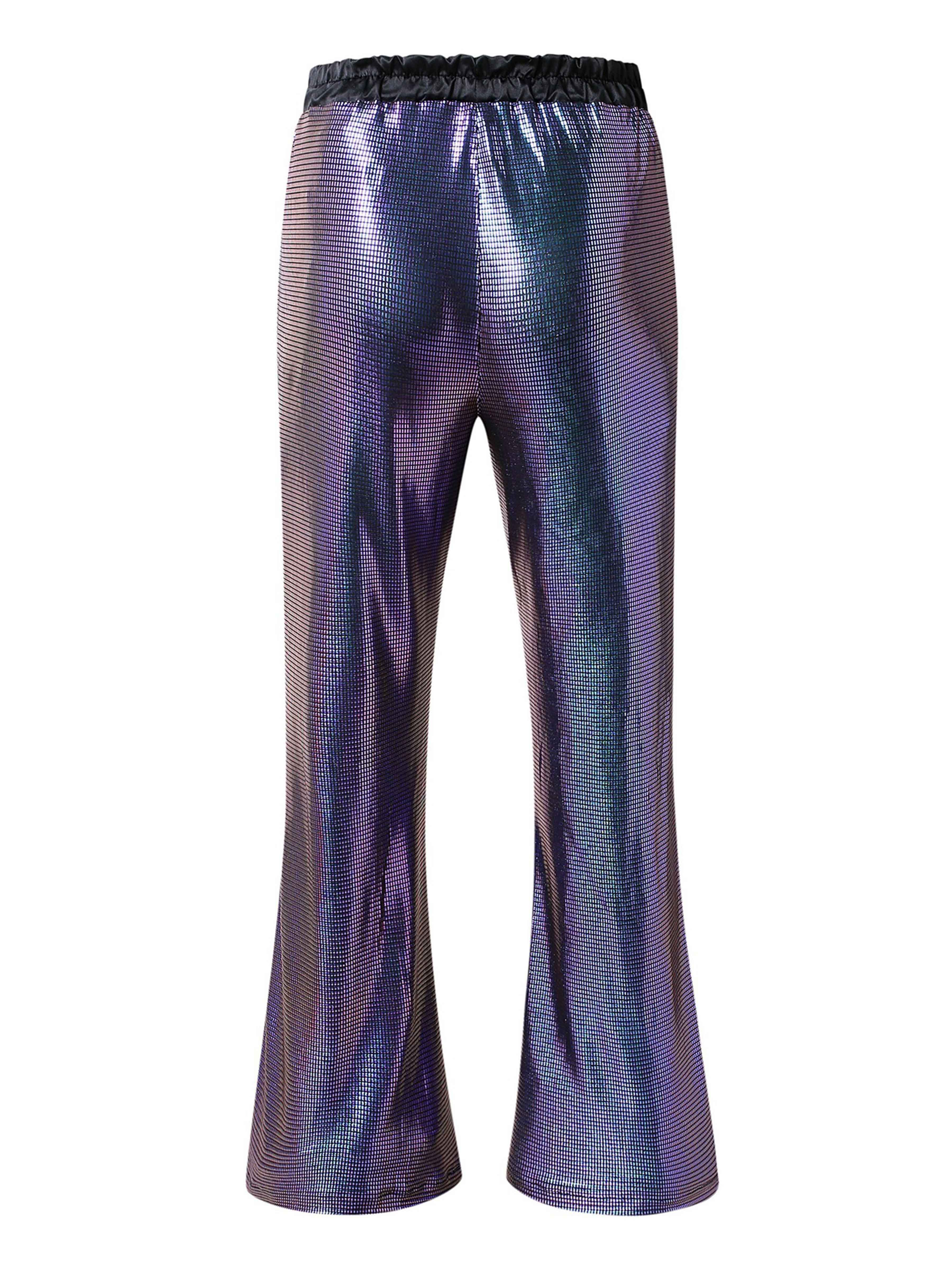 Men's Sequins Disco Party Trousers