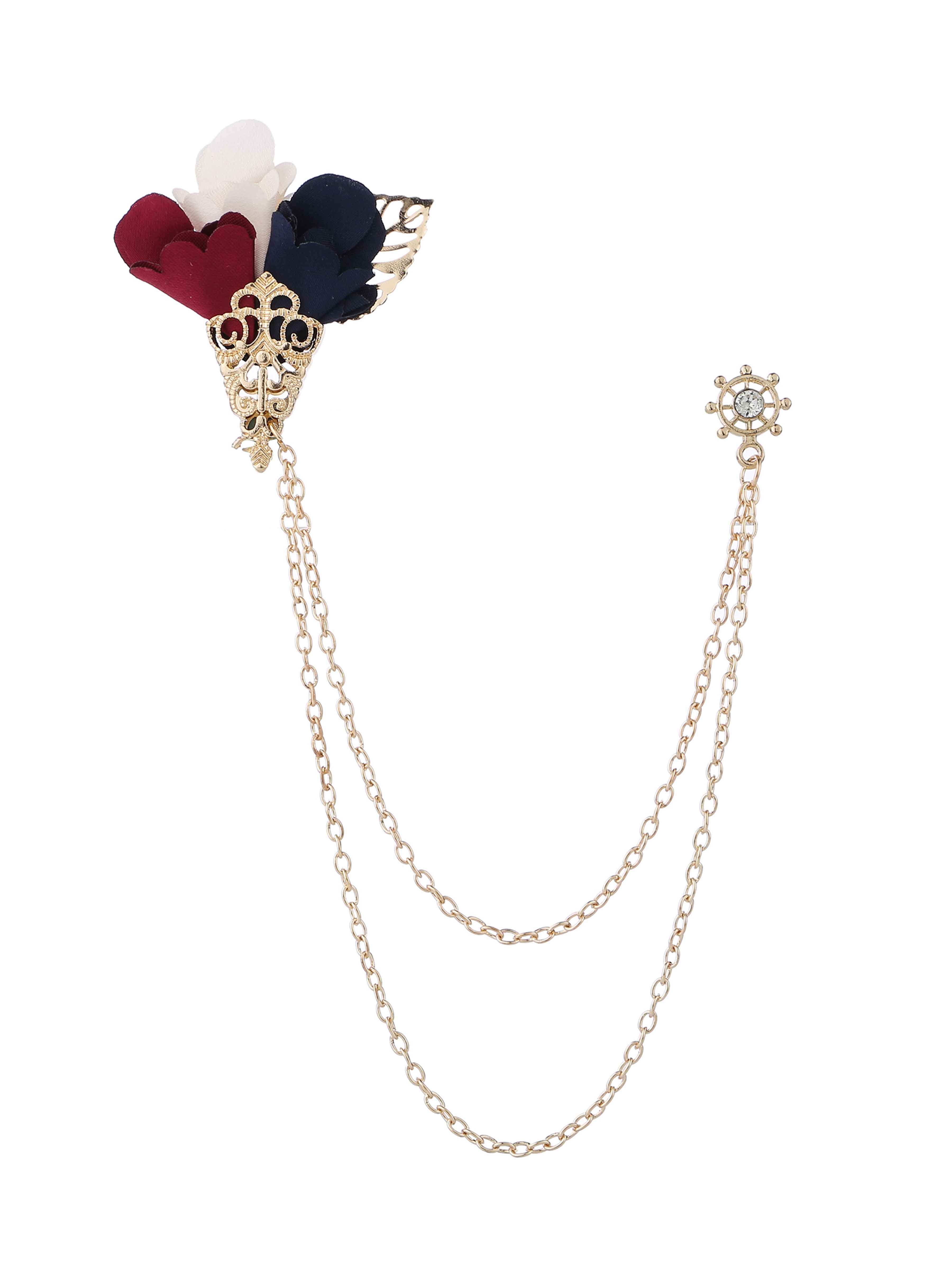 Modern Gold Men's Brooches & Lapel Pins