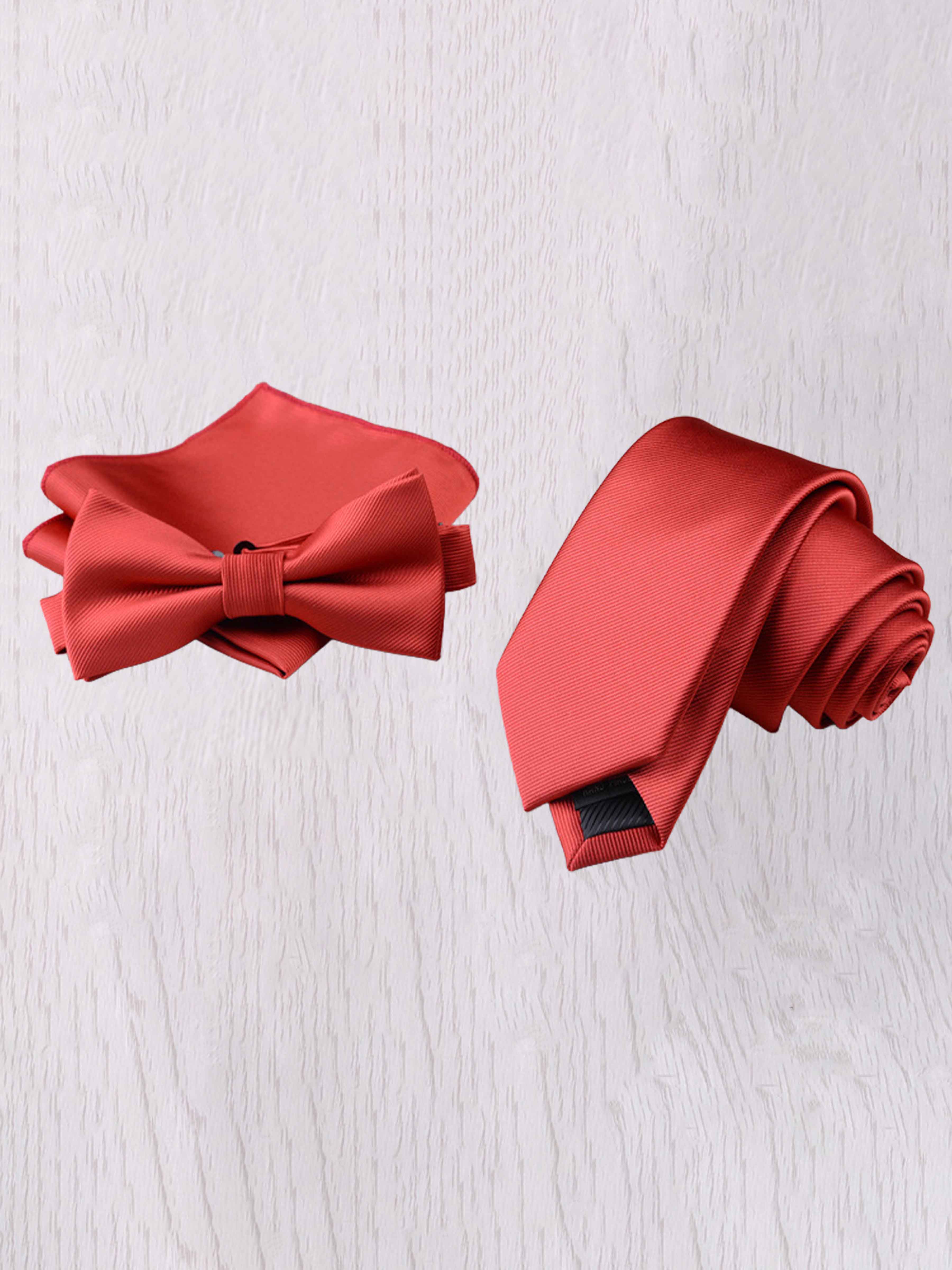 Classic Men's Modern Satin Tie Sets