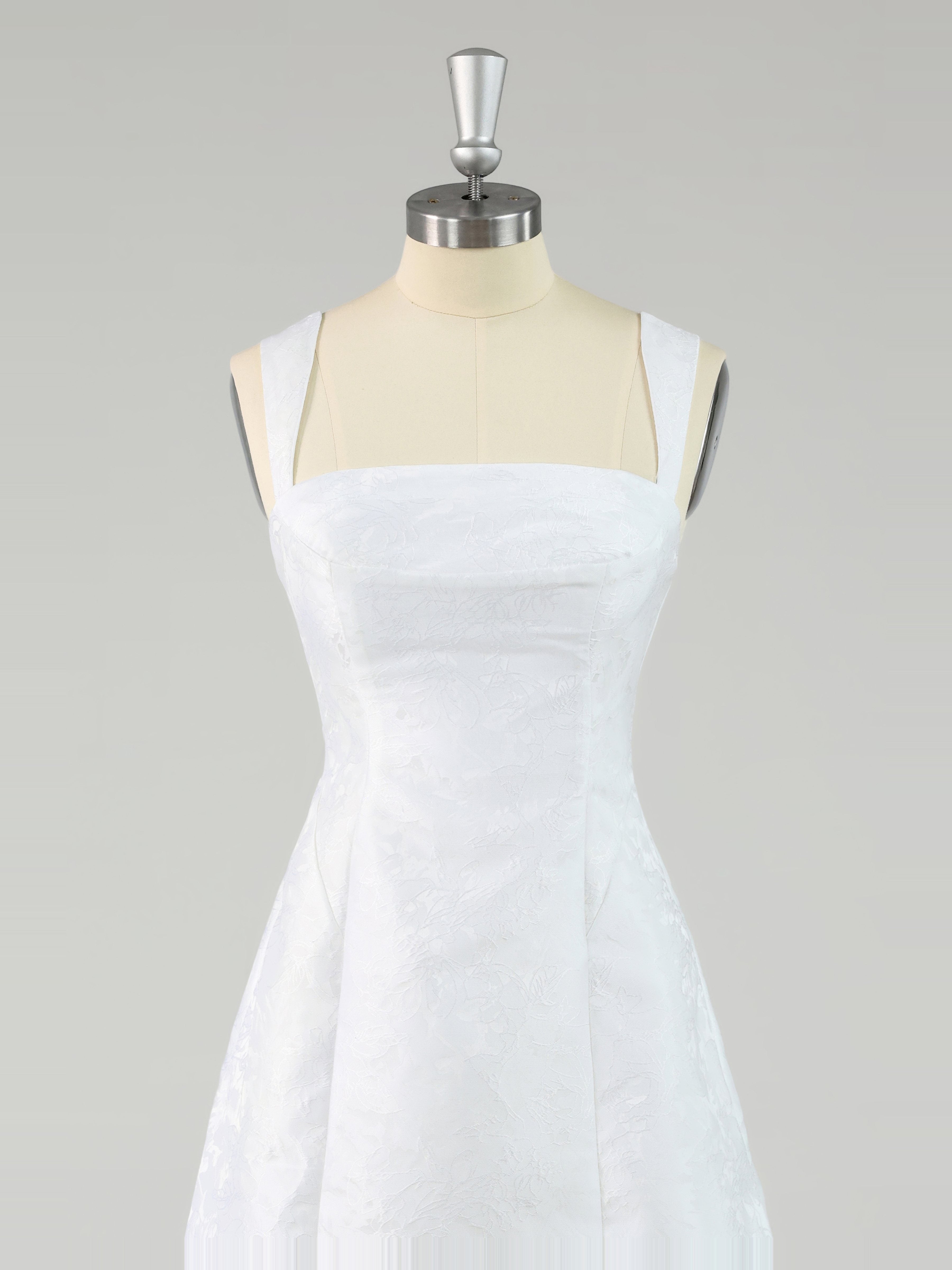 Romantic Halter Lace A-Line Mini Party Dresses