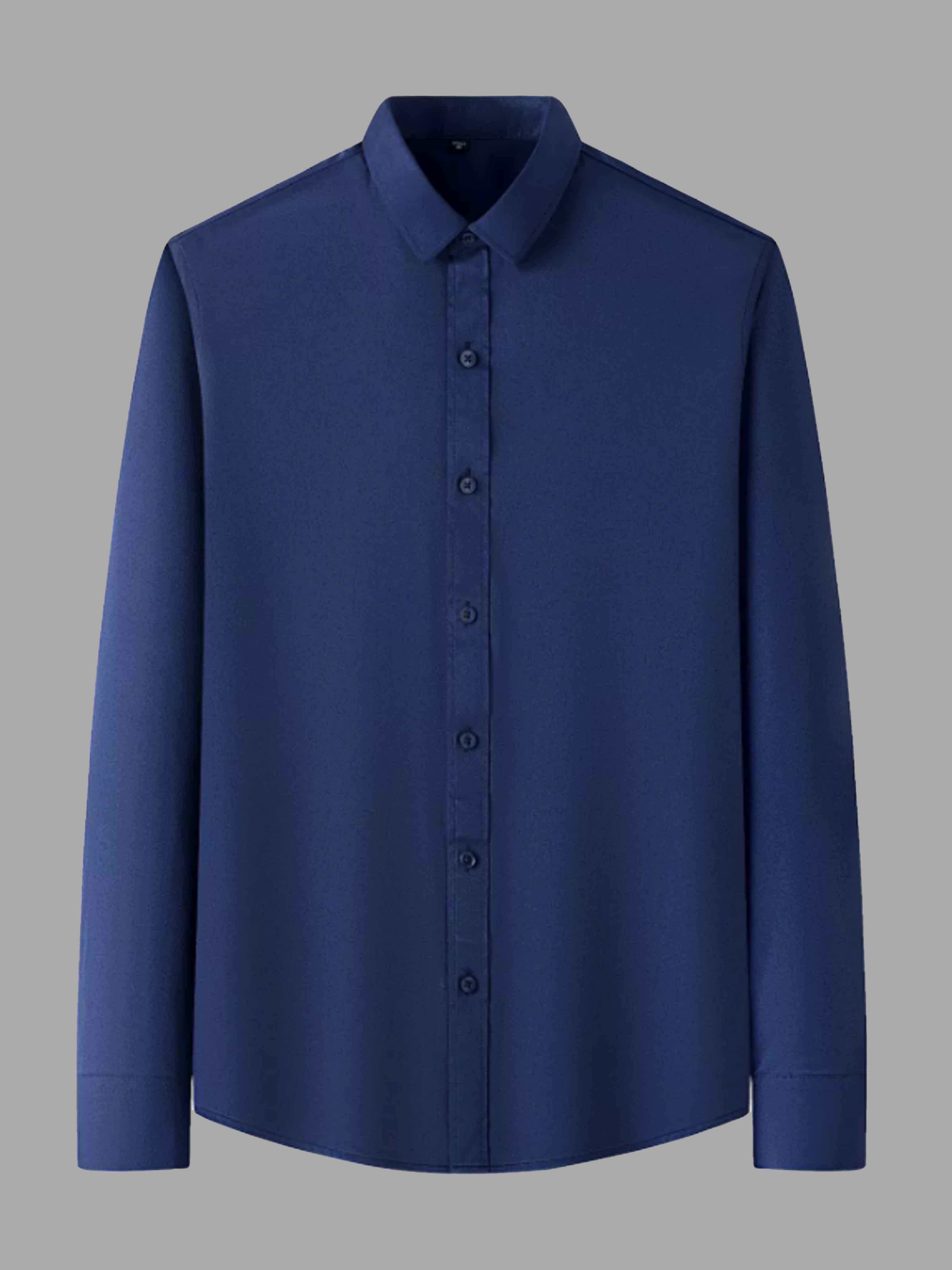 Men's Stretch Non-Iron Dress Shirt for Wedding & Prom