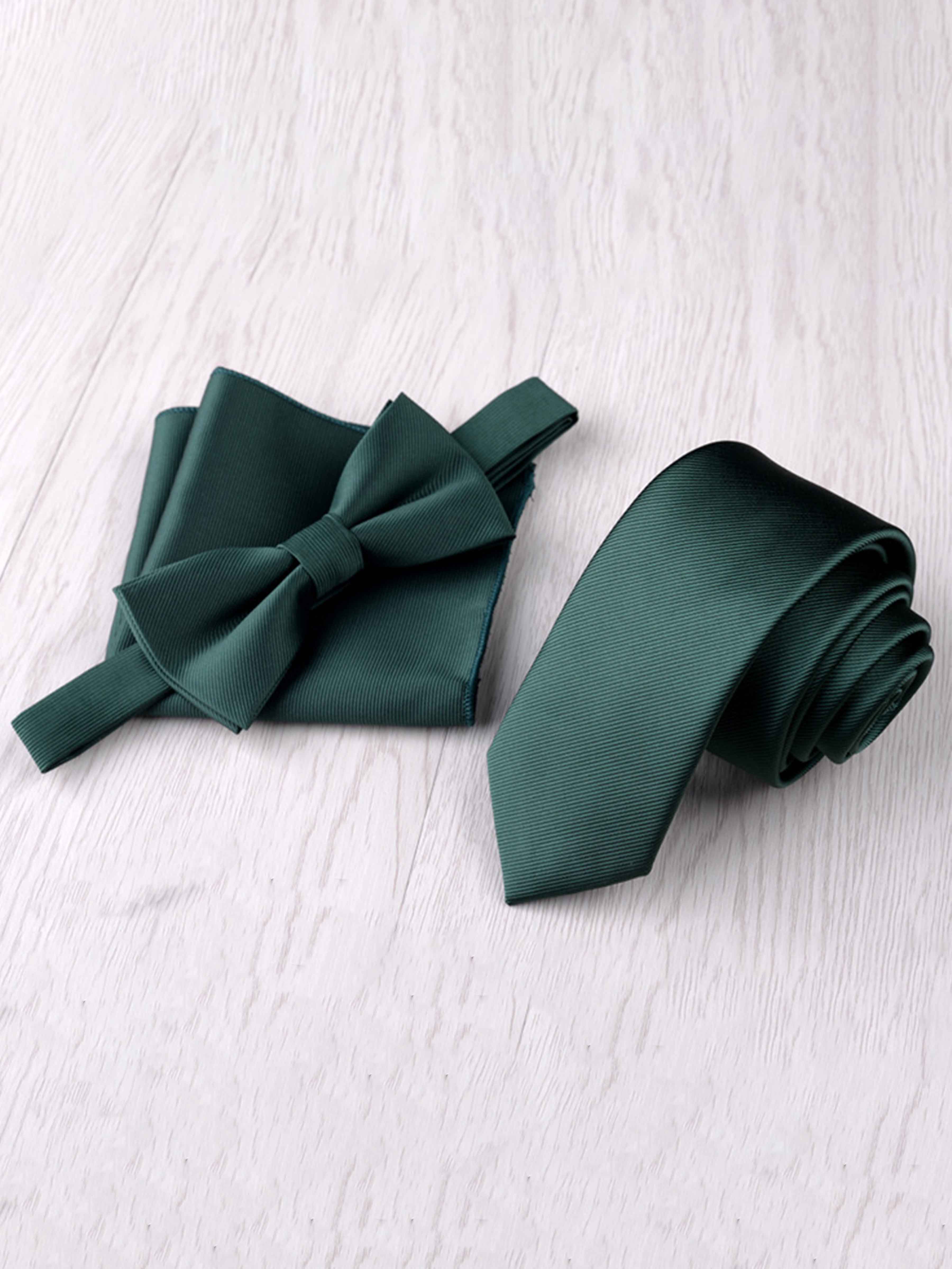 Classic Men's Modern Satin Tie Sets