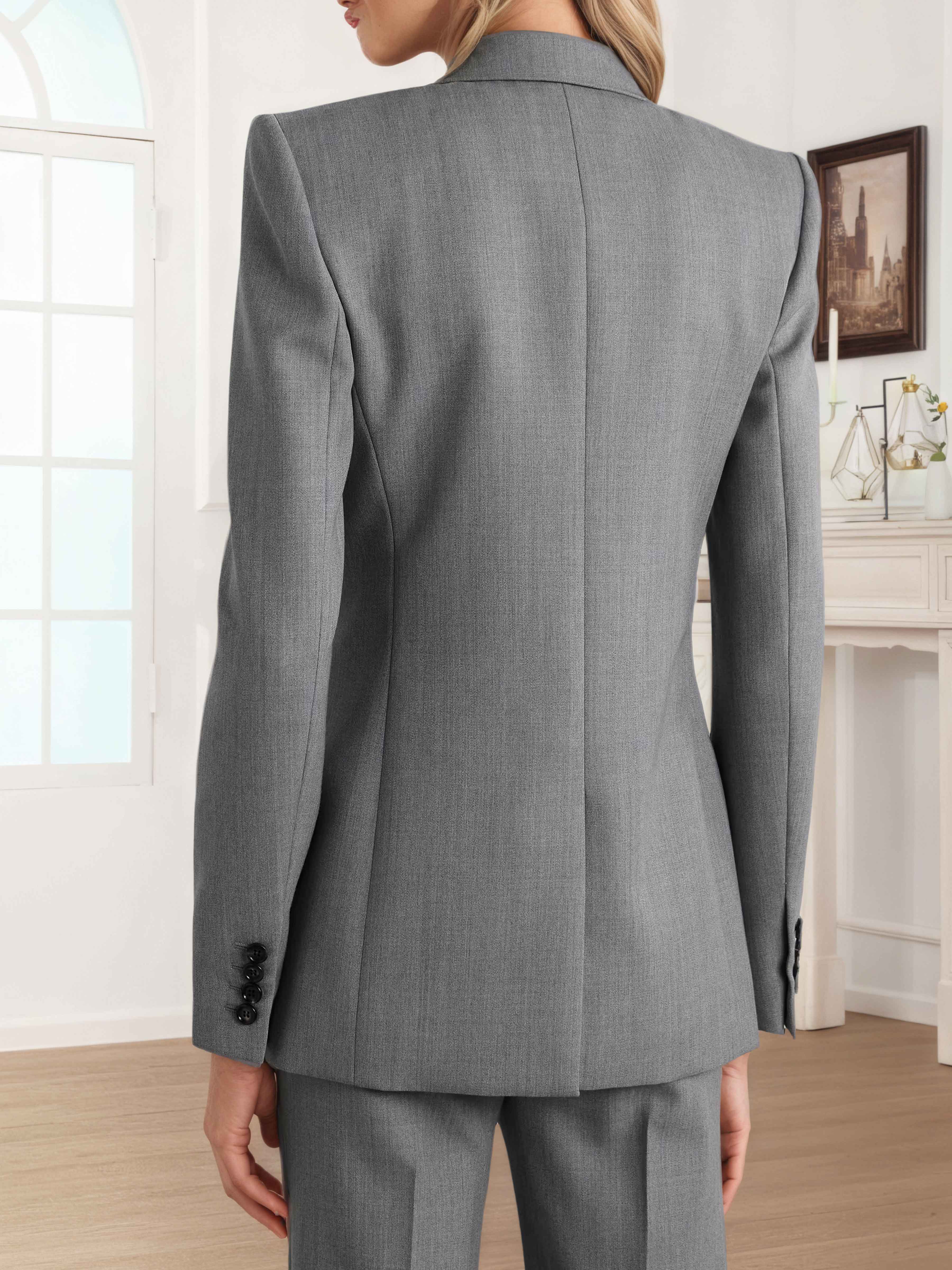 Trendy Women's 3 Pieces Business Casual Outfits Blazer