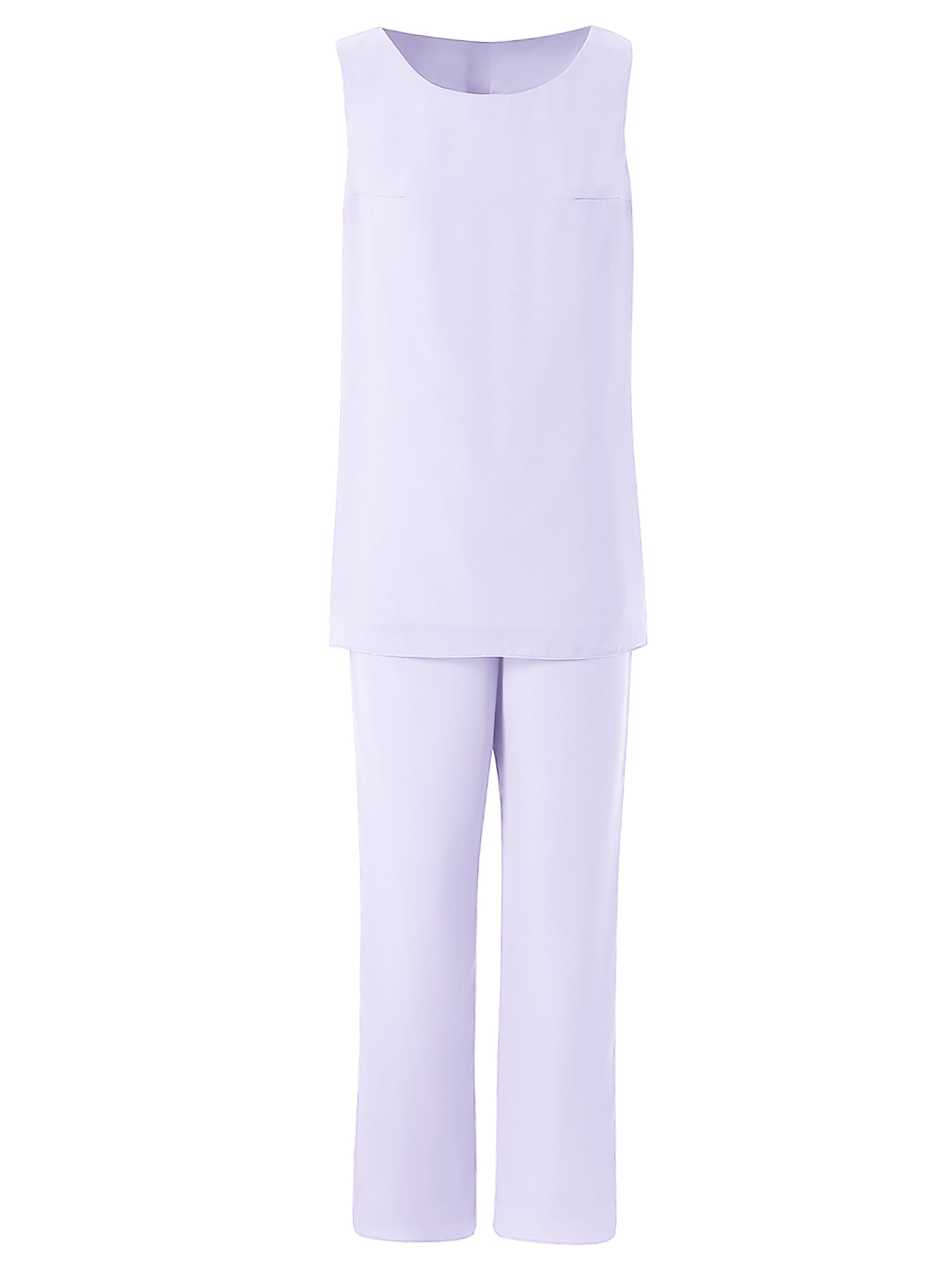 Valencia Modest 3 Pieces Chiffon Mother of the Bride&Groom Jumpsuit/Pantsuit